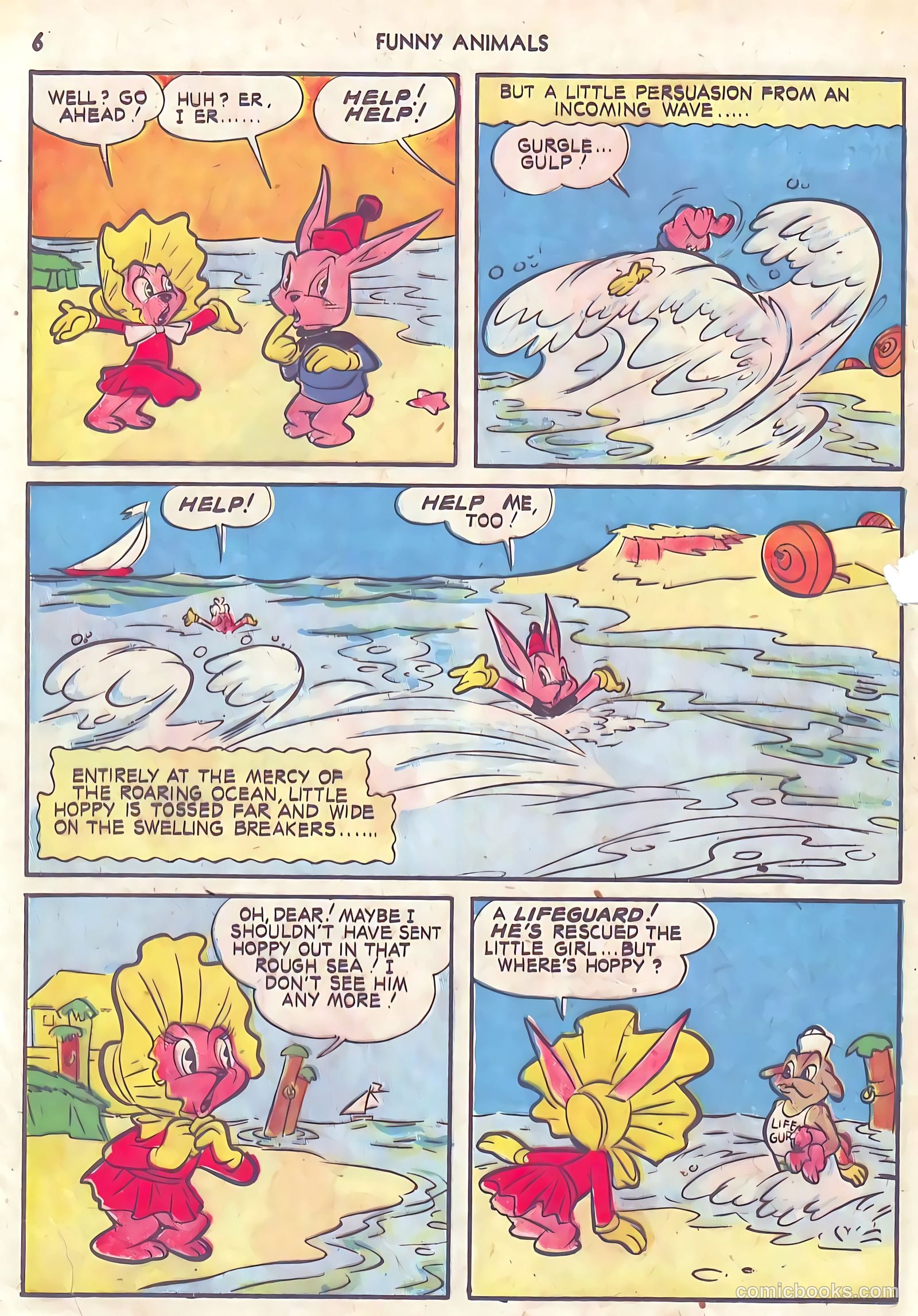 Fawcett's Funny Animals #10 (1943) — page 6