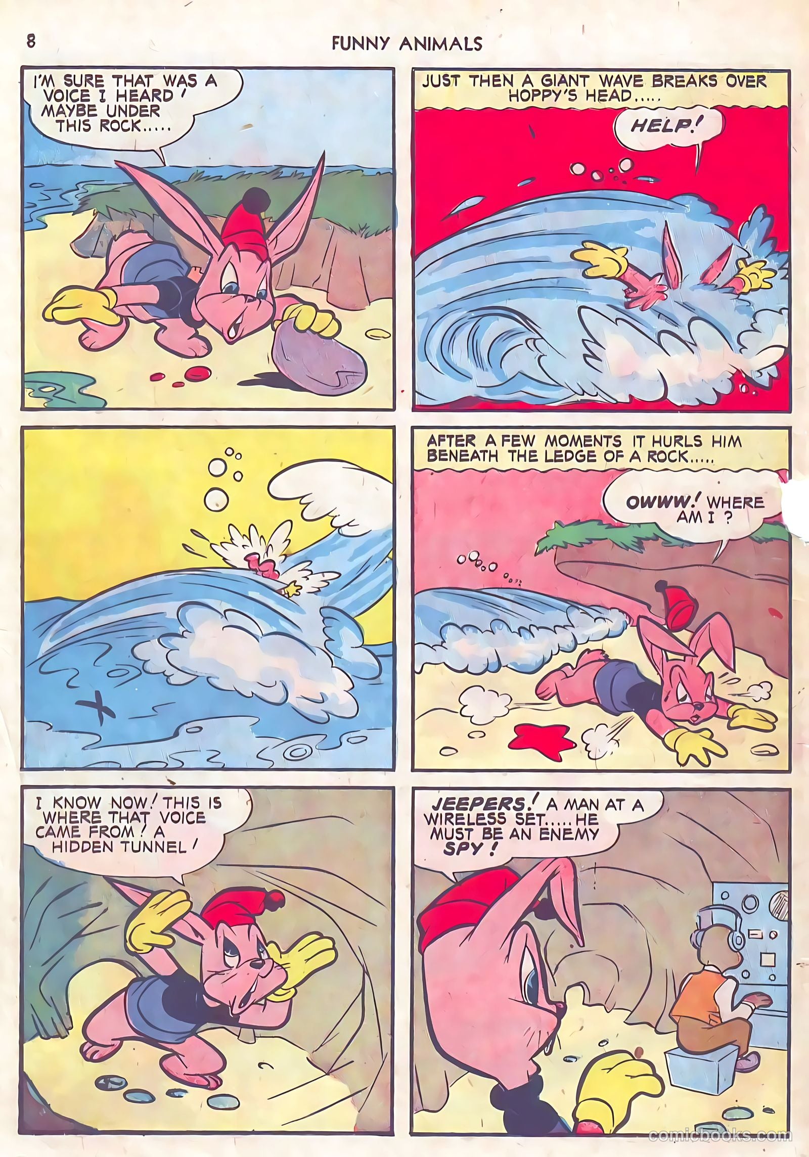 Fawcett's Funny Animals #10 (1943) — page 8