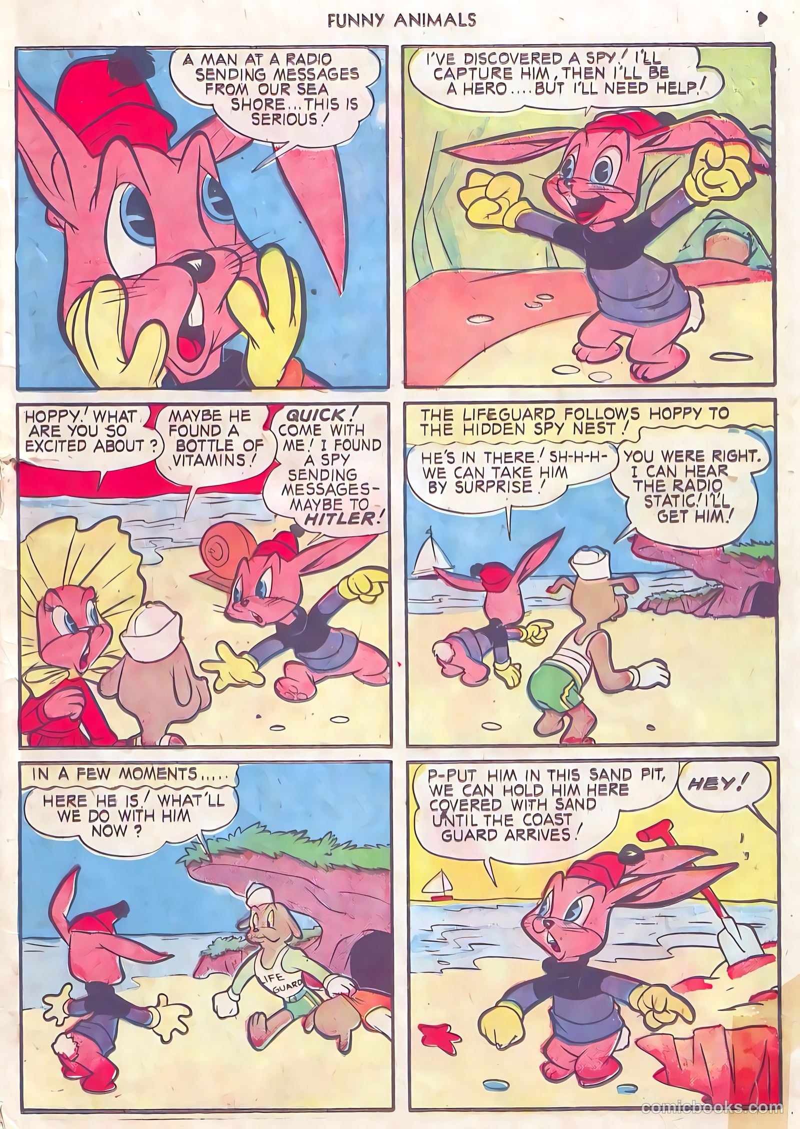 Fawcett's Funny Animals #10 (1943) — page 9