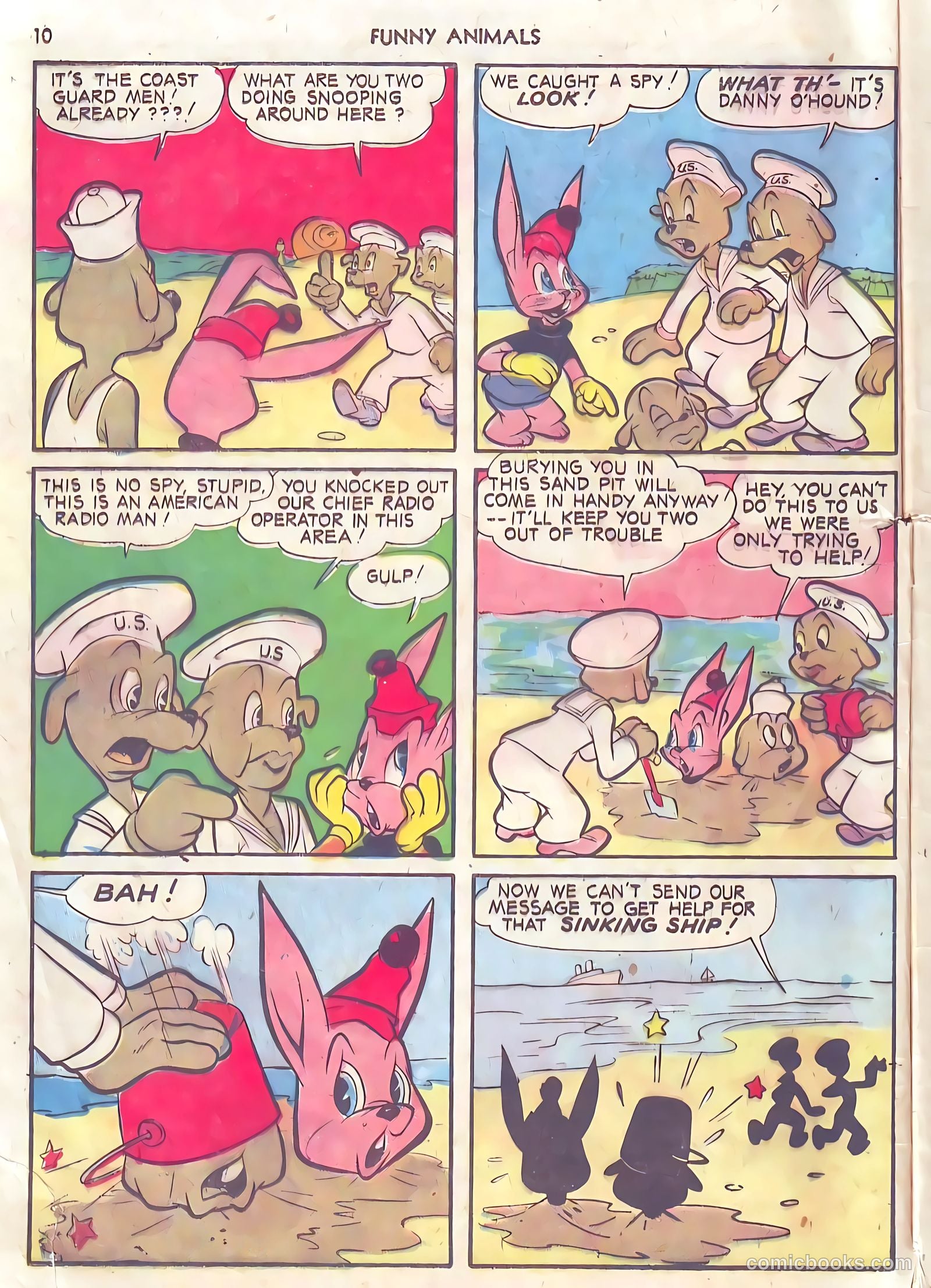 Fawcett's Funny Animals #10 (1943) — page 10