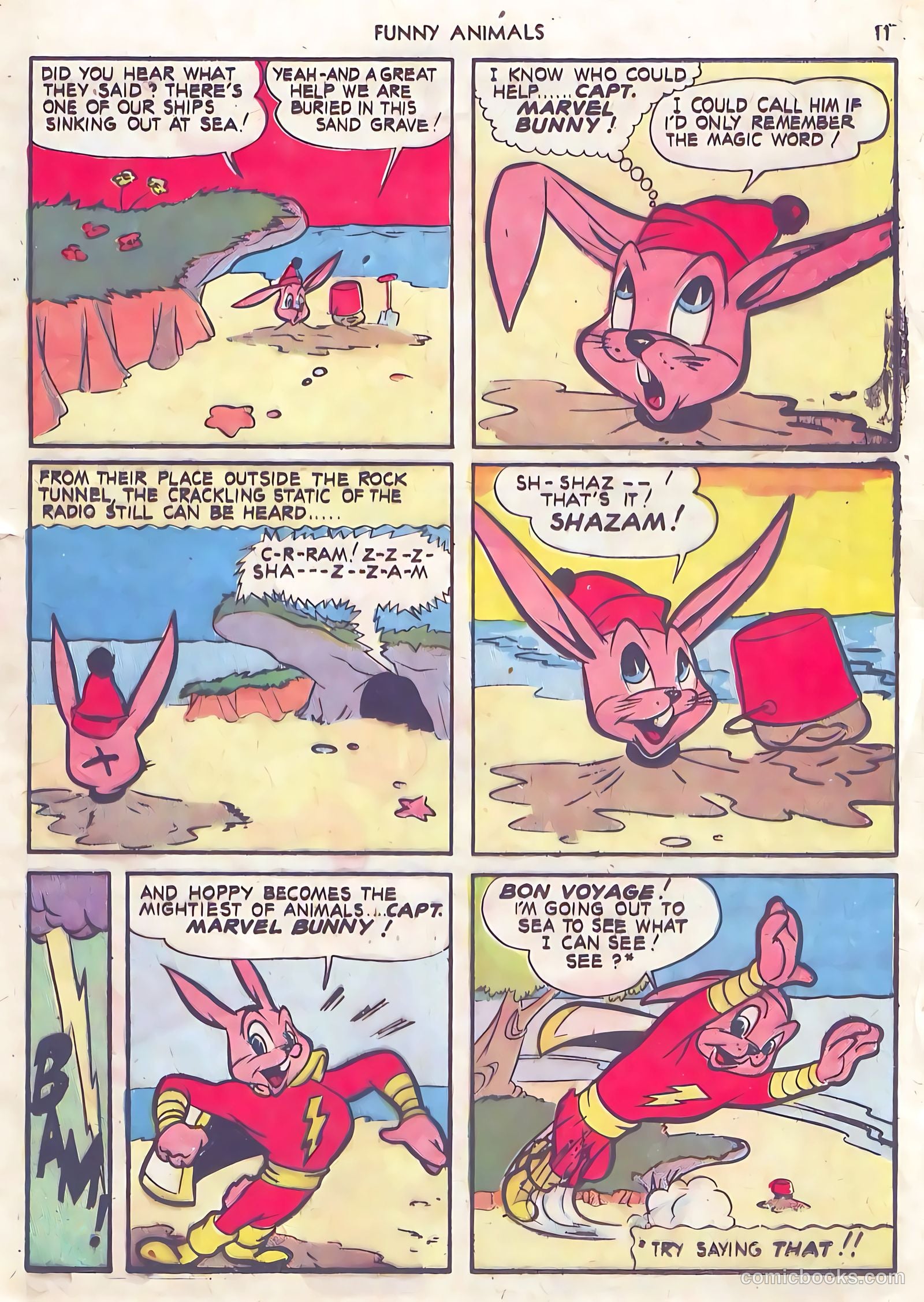 Fawcett's Funny Animals #10 (1943) — page 11