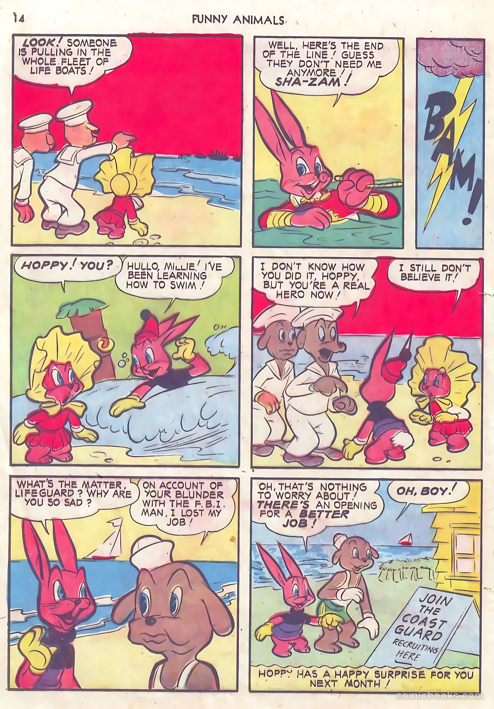 Fawcett's Funny Animals #10 (1943) — page 14
