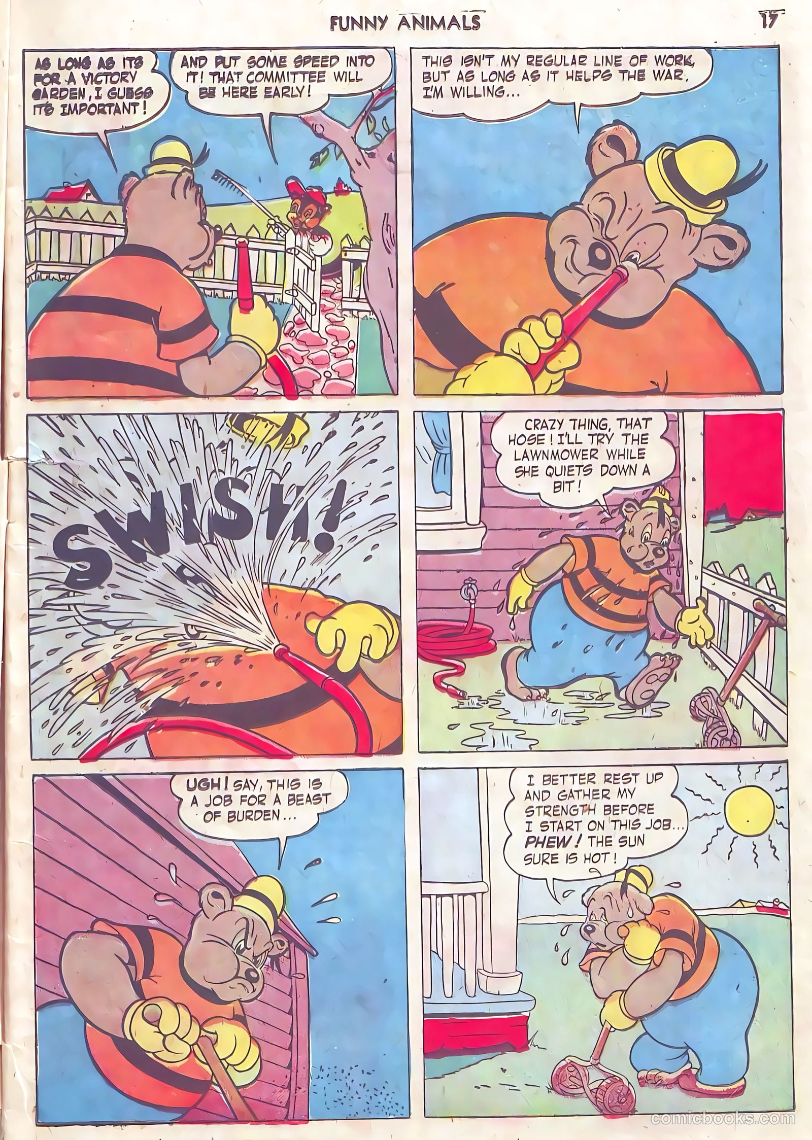 Fawcett's Funny Animals #10 (1943) — page 17