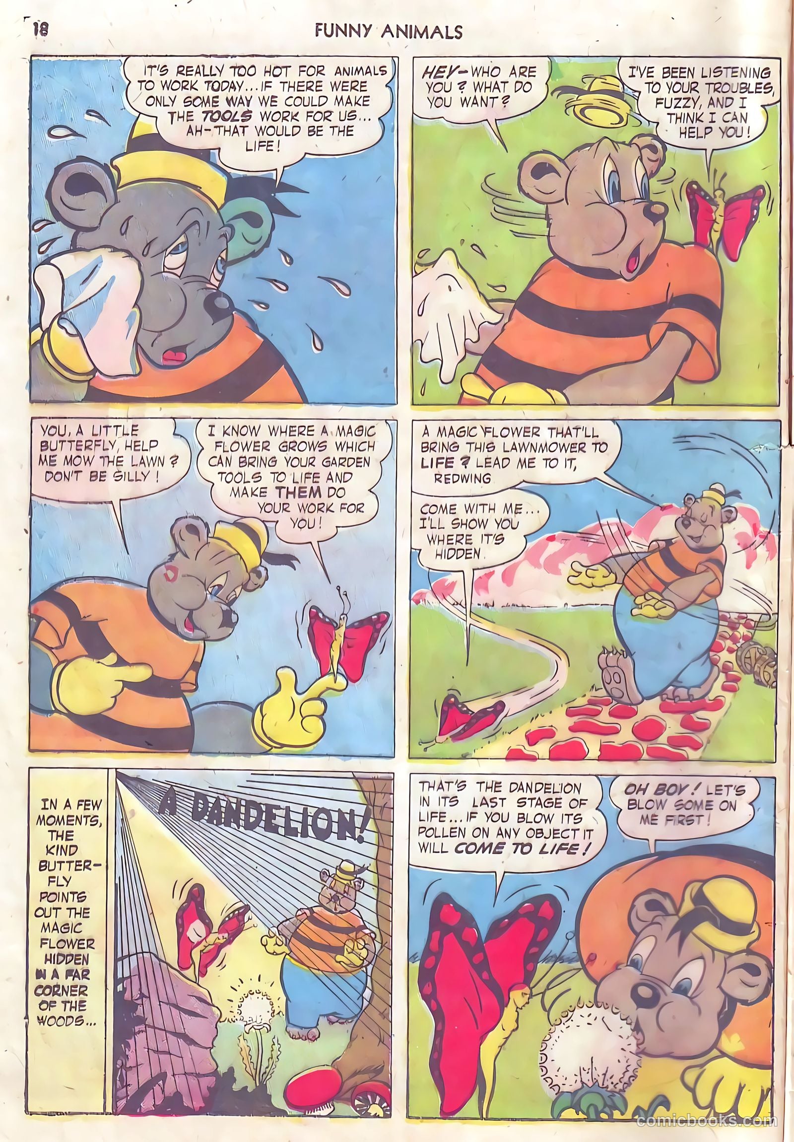 Fawcett's Funny Animals #10 (1943) — page 18
