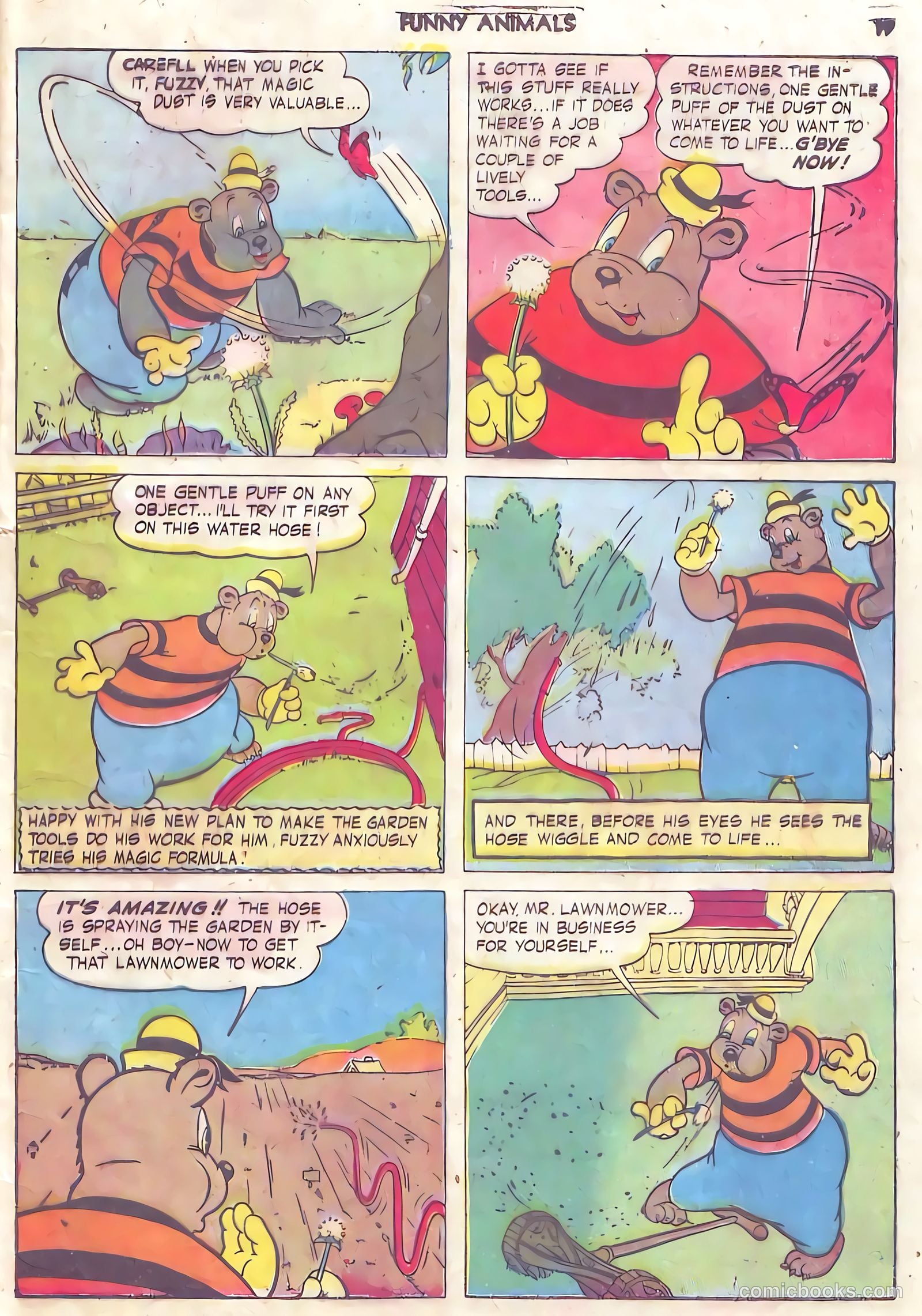 Fawcett's Funny Animals #10 (1943) — page 19