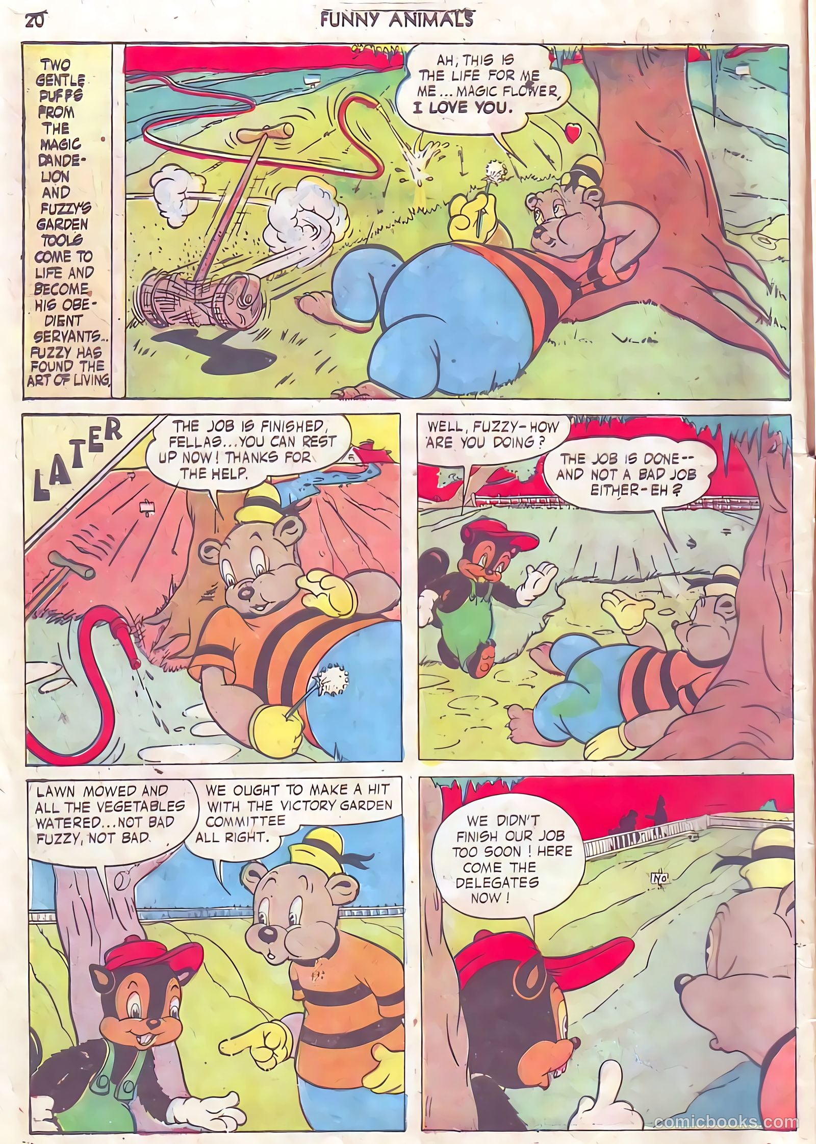 Fawcett's Funny Animals #10 (1943) — page 20