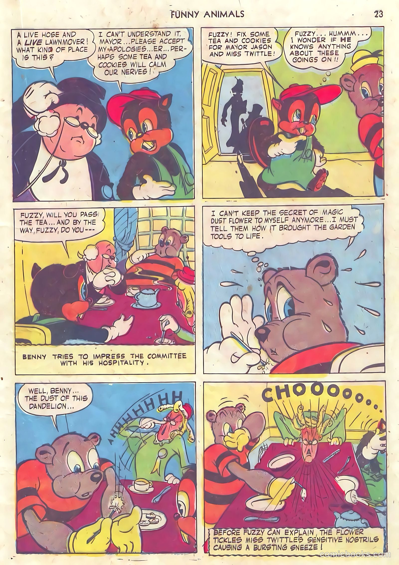 Fawcett's Funny Animals #10 (1943) — page 23