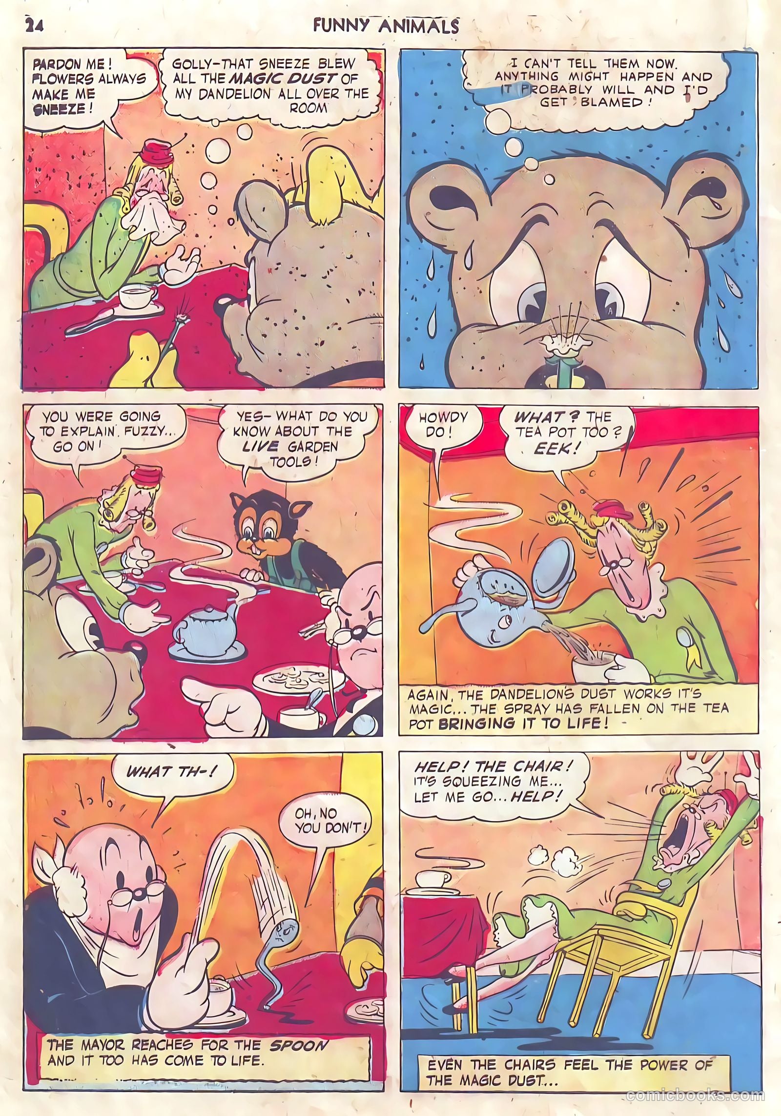 Fawcett's Funny Animals #10 (1943) — page 24