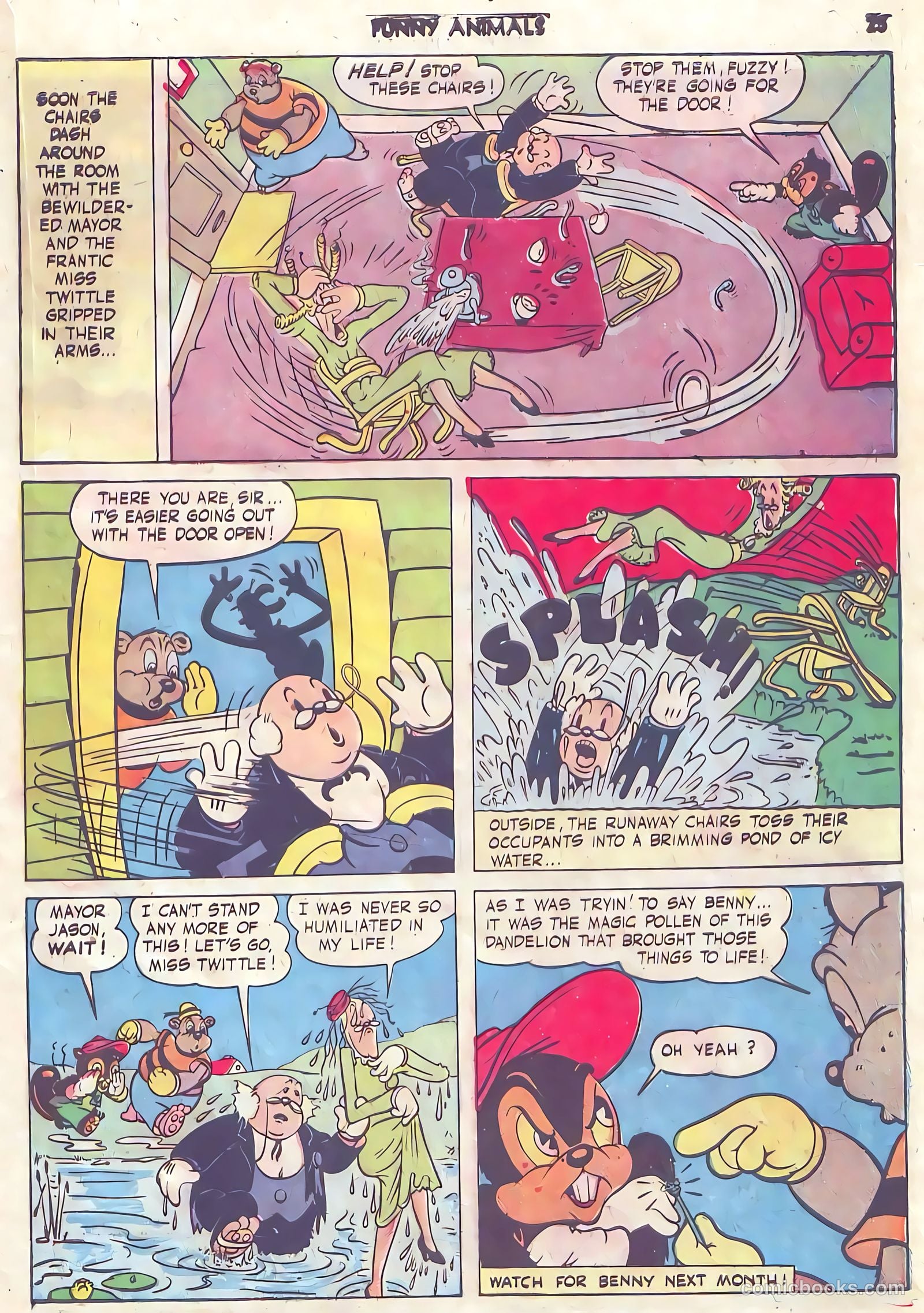 Fawcett's Funny Animals #10 (1943) — page 25