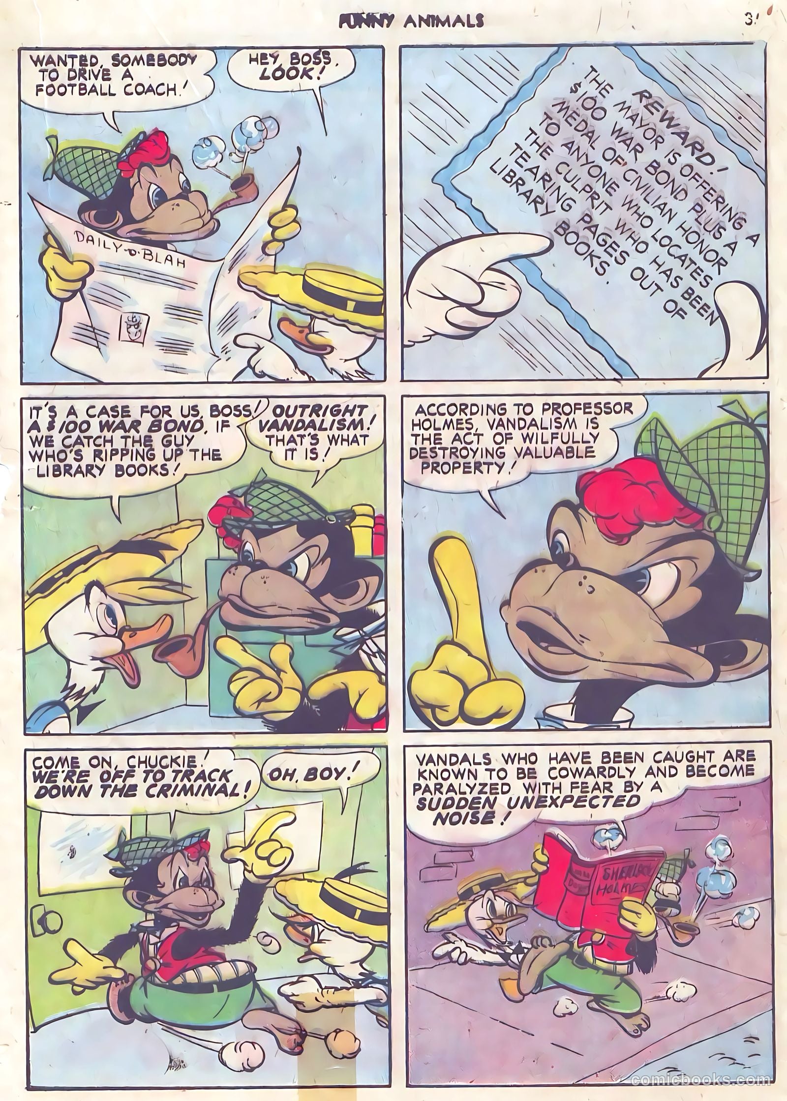 Fawcett's Funny Animals #10 (1943) — page 35