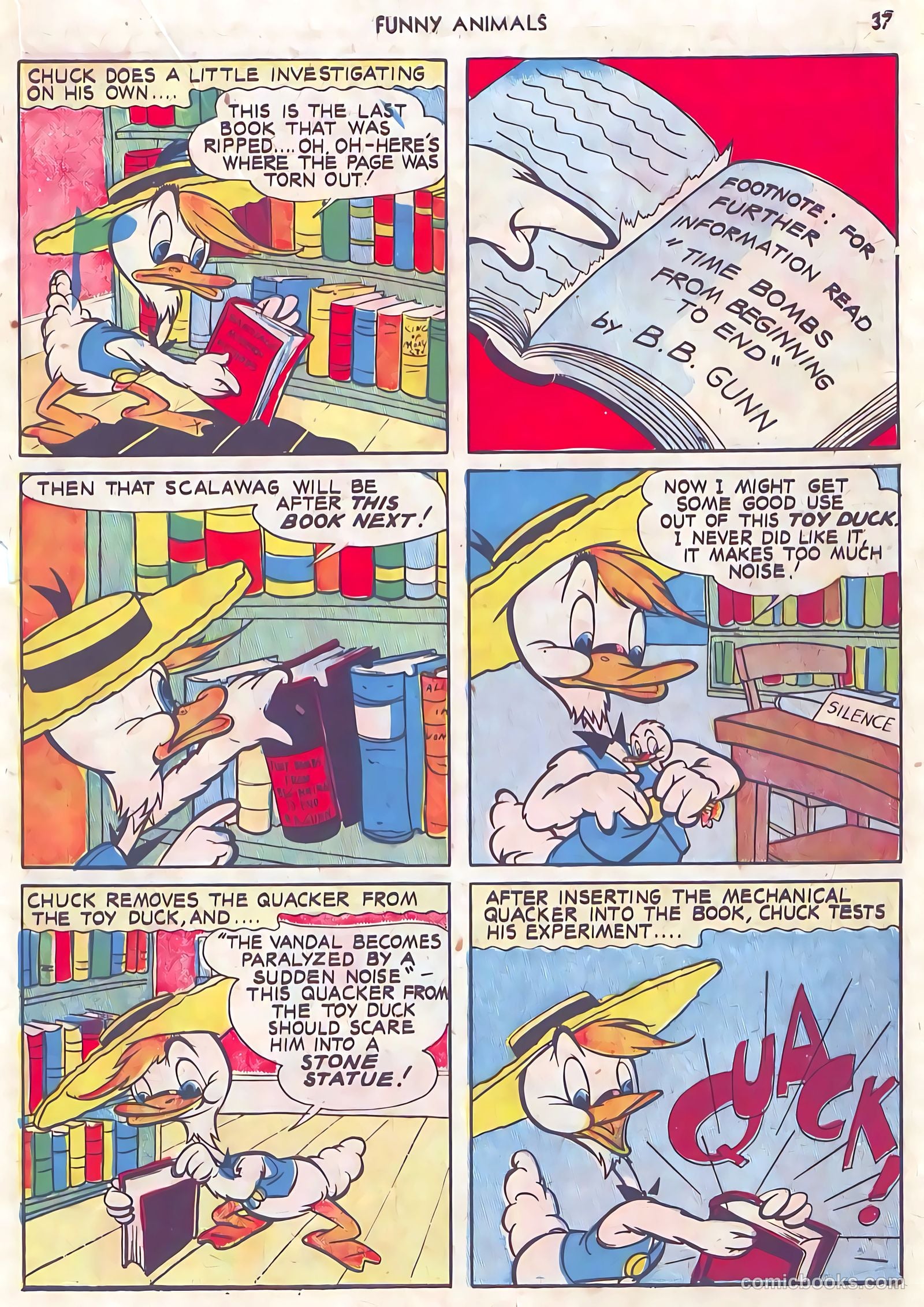 Fawcett's Funny Animals #10 (1943) — page 37