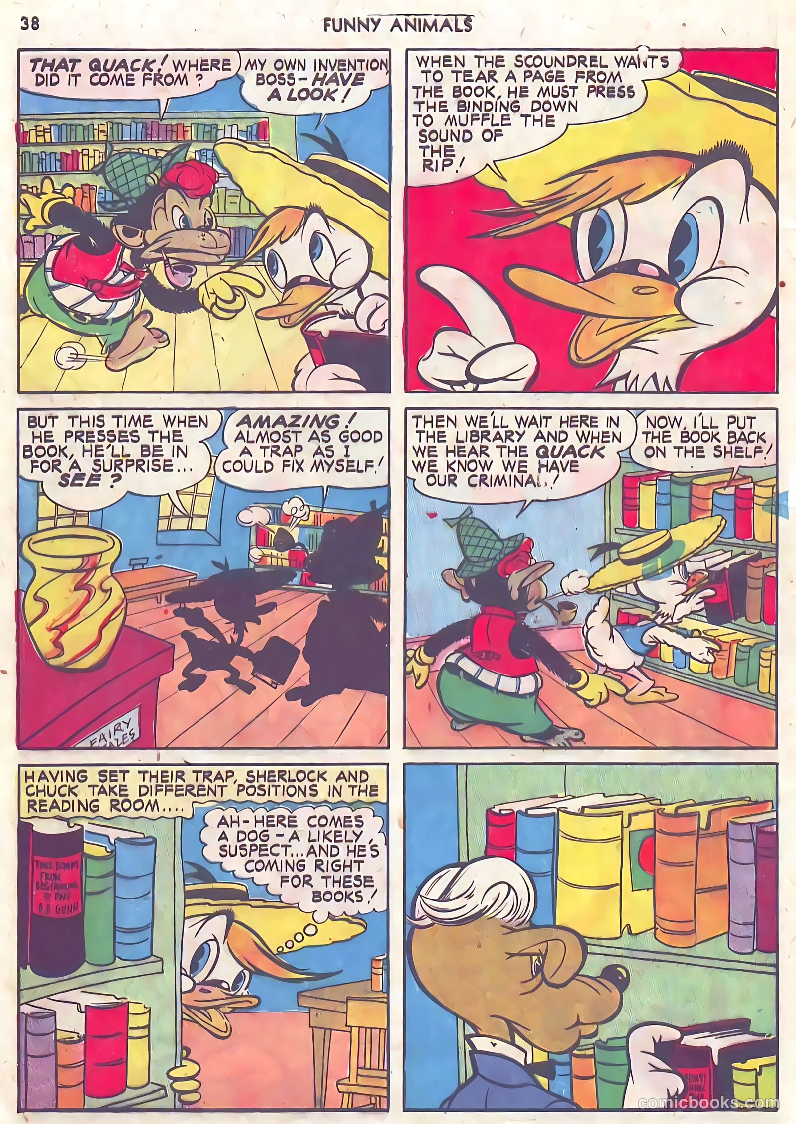 Fawcett's Funny Animals #10 (1943) — page 38