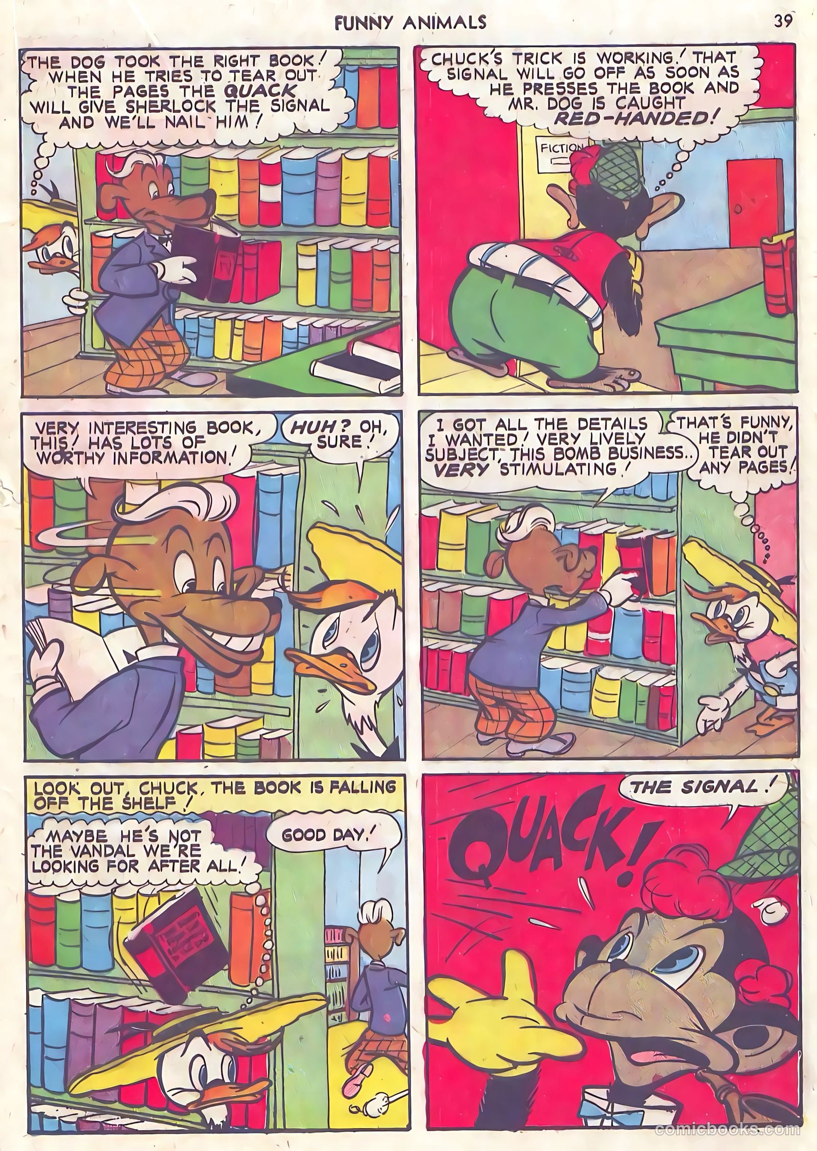 Fawcett's Funny Animals #10 (1943) — page 39