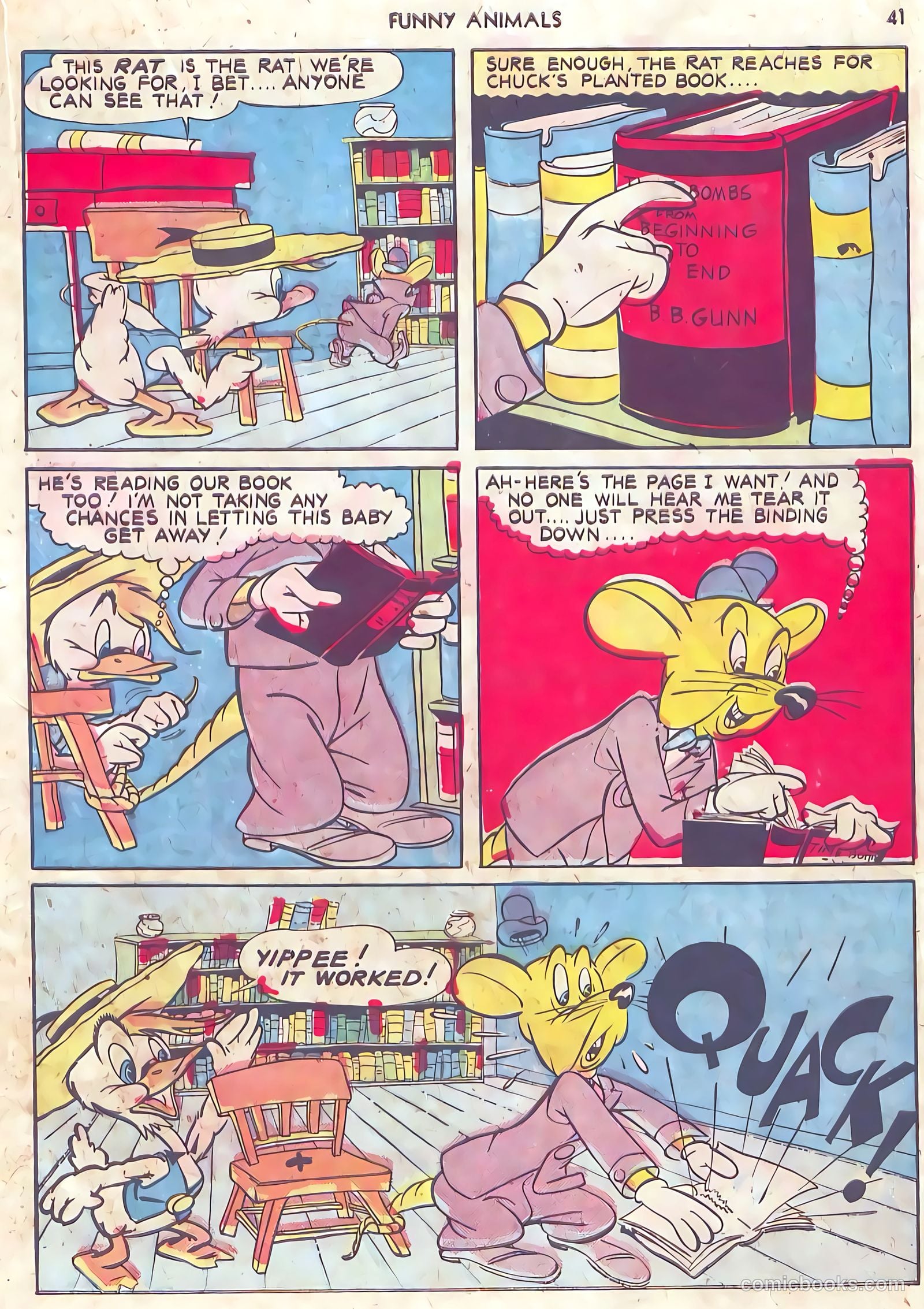 Fawcett's Funny Animals #10 (1943) — page 41
