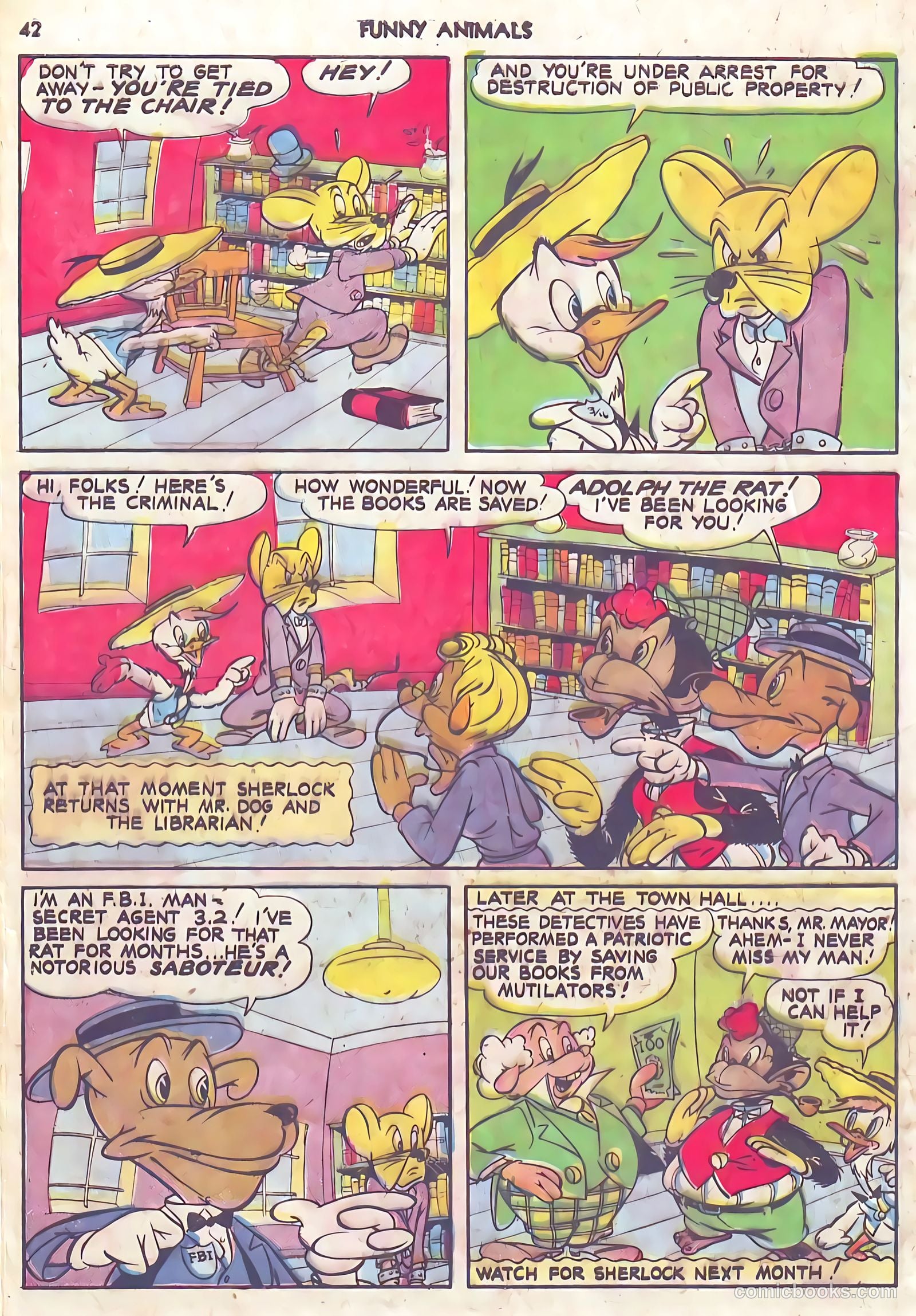 Fawcett's Funny Animals #10 (1943) — page 42