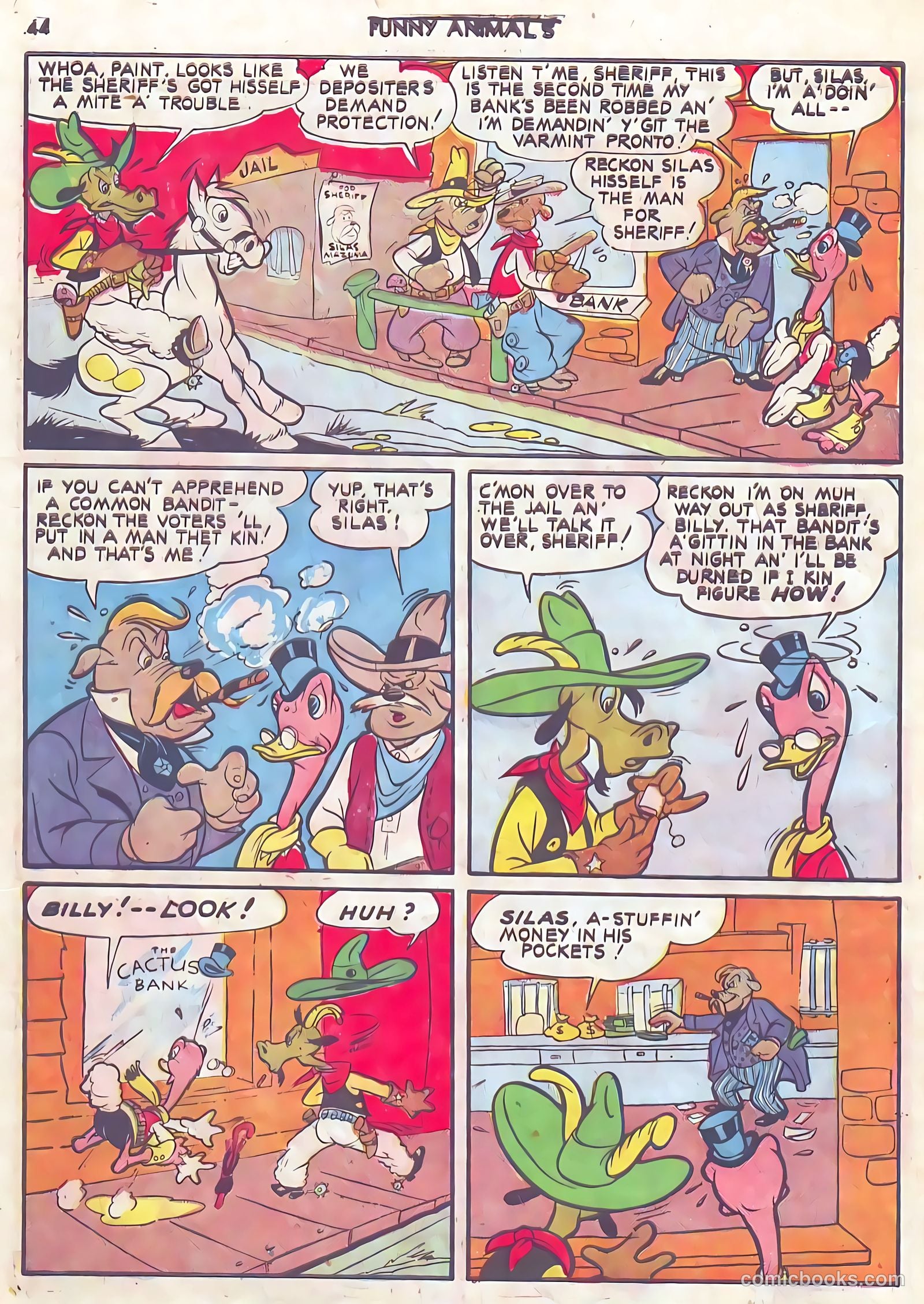 Fawcett's Funny Animals #10 (1943) — page 44