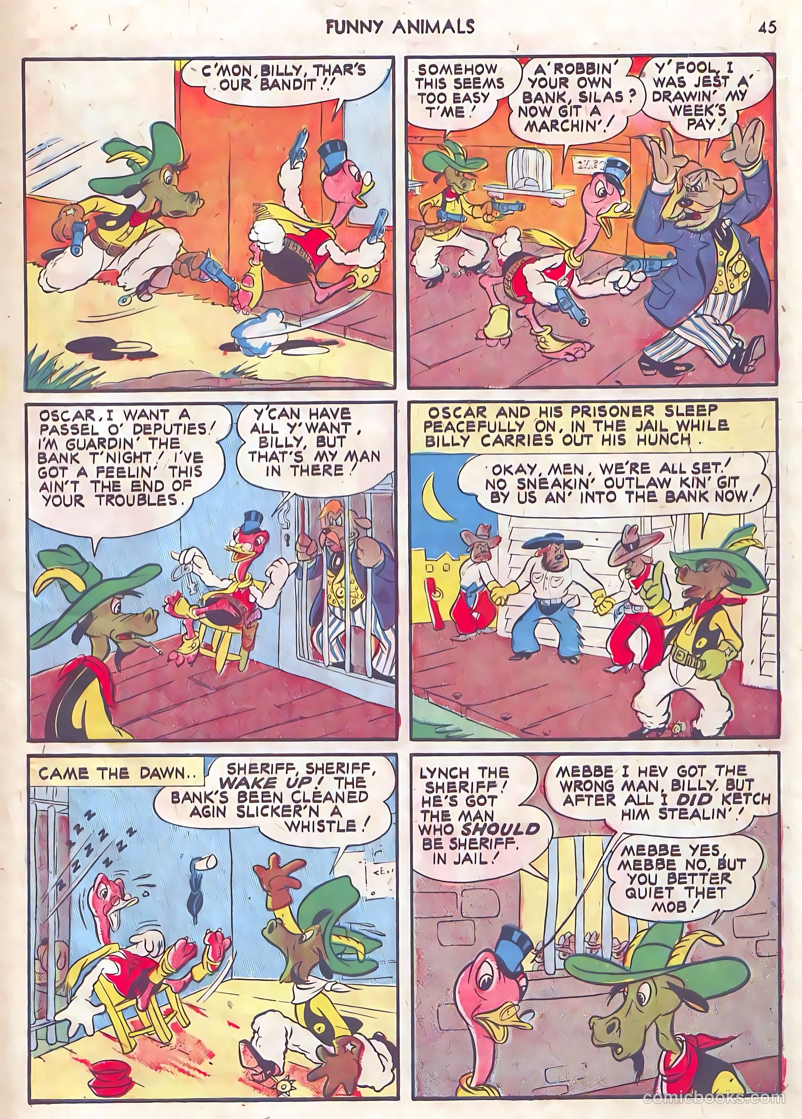 Fawcett's Funny Animals #10 (1943) — page 45