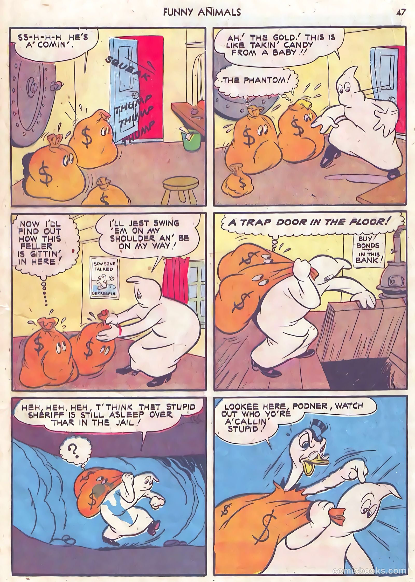 Fawcett's Funny Animals #10 (1943) — page 47