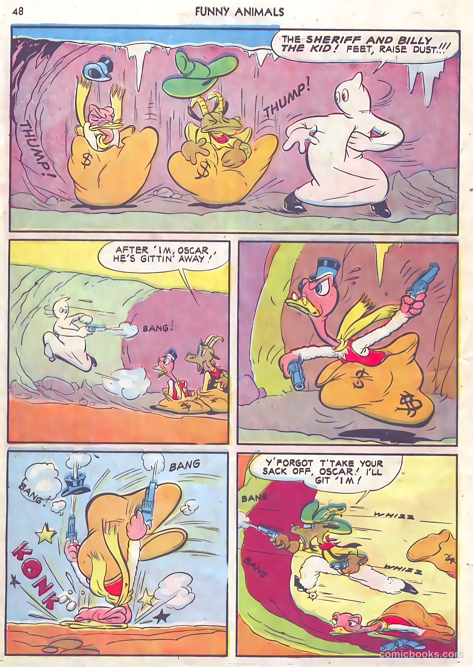 Fawcett's Funny Animals #10 (1943) — page 48