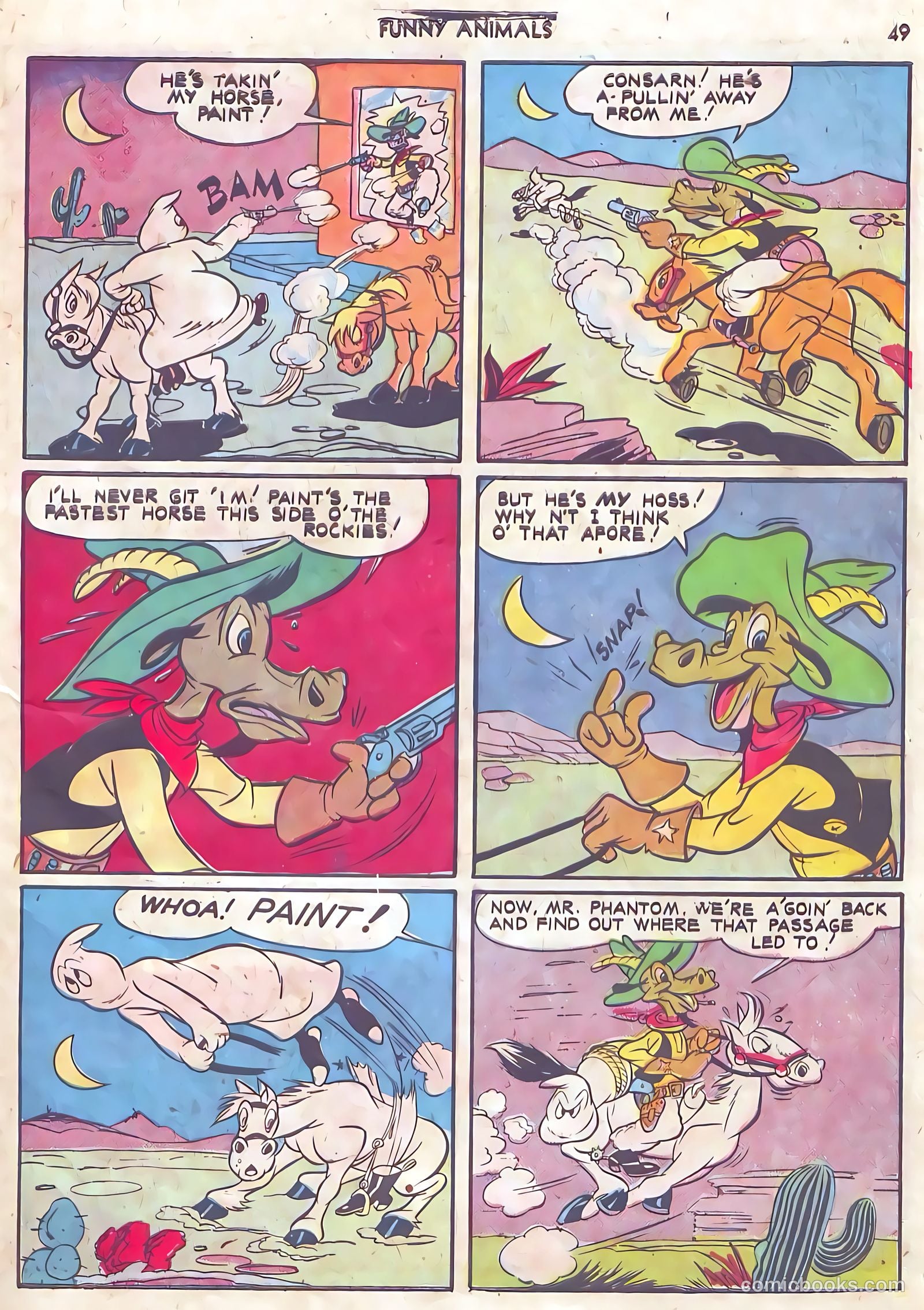 Fawcett's Funny Animals #10 (1943) — page 49