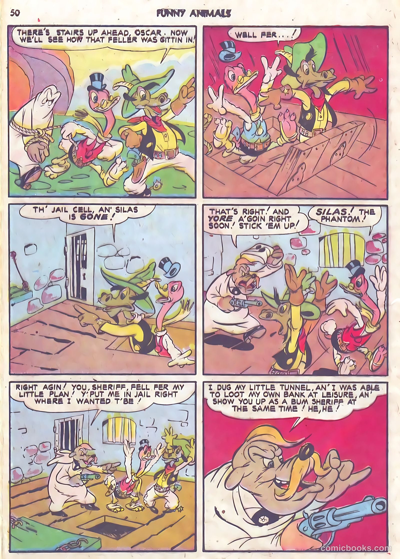 Fawcett's Funny Animals #10 (1943) — page 50