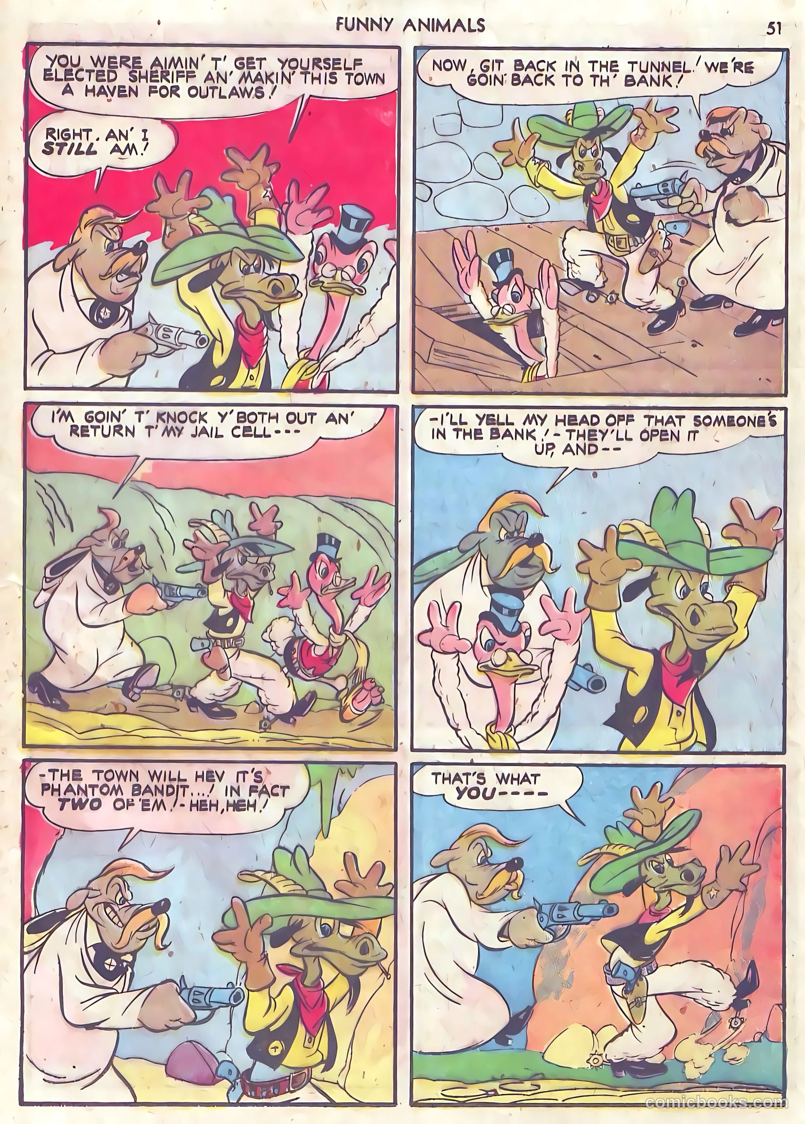 Fawcett's Funny Animals #10 (1943) — page 51