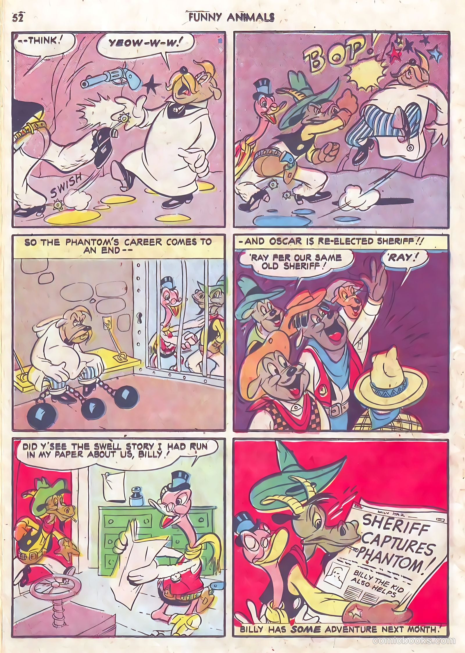 Fawcett's Funny Animals #10 (1943) — page 52