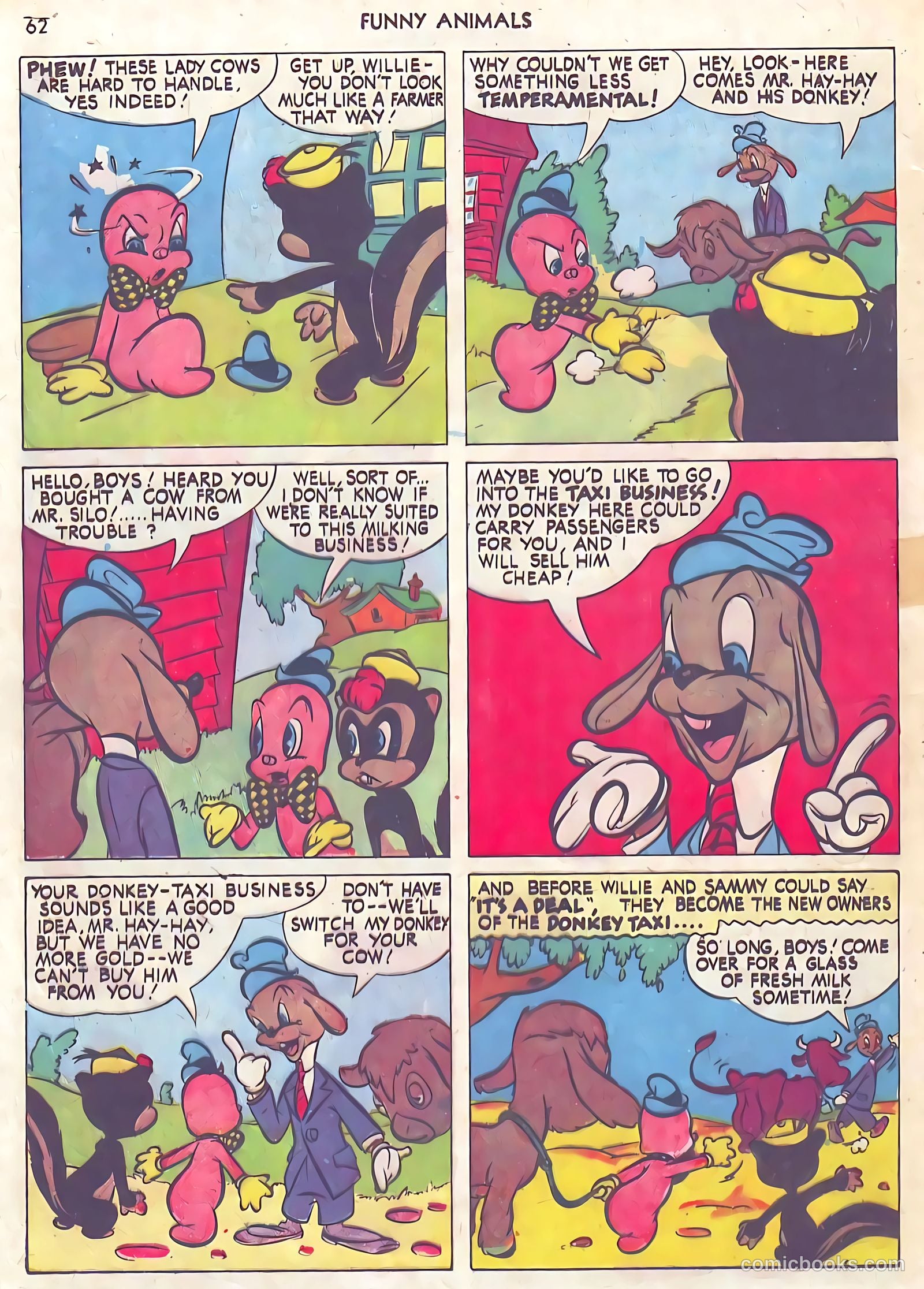 Fawcett's Funny Animals #10 (1943) — page 62
