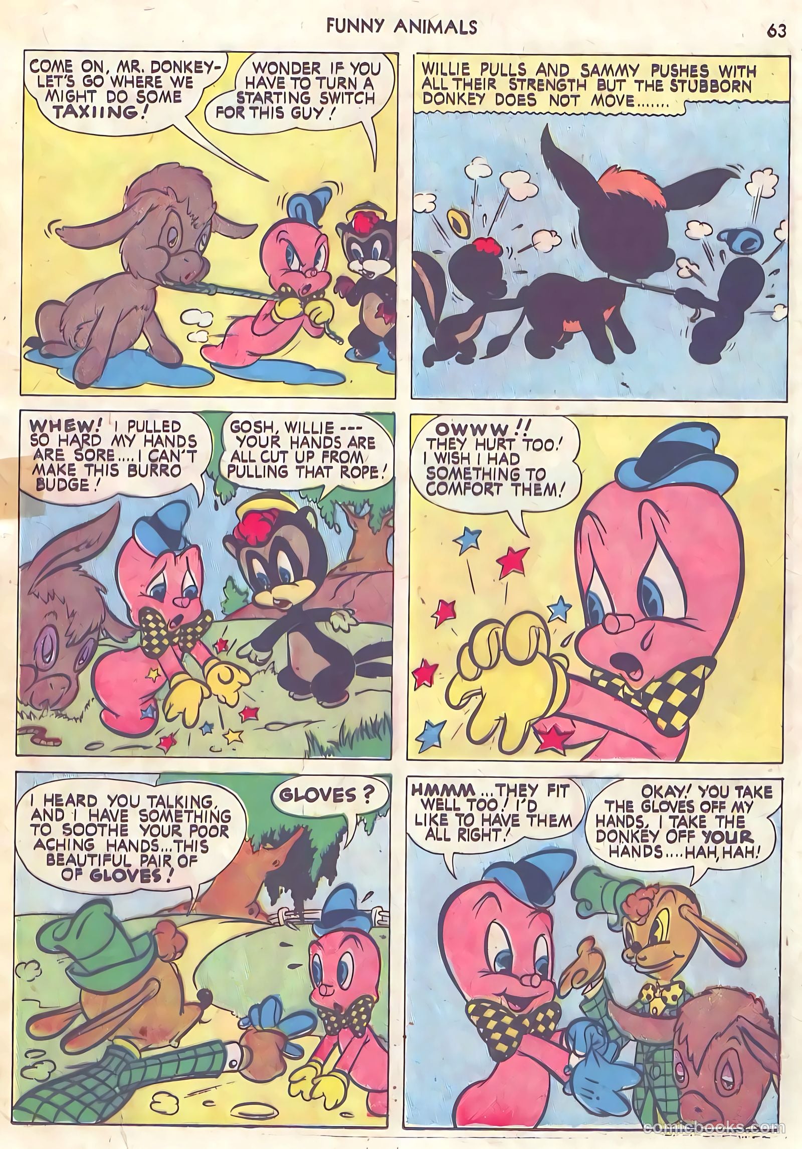 Fawcett's Funny Animals #10 (1943) — page 63