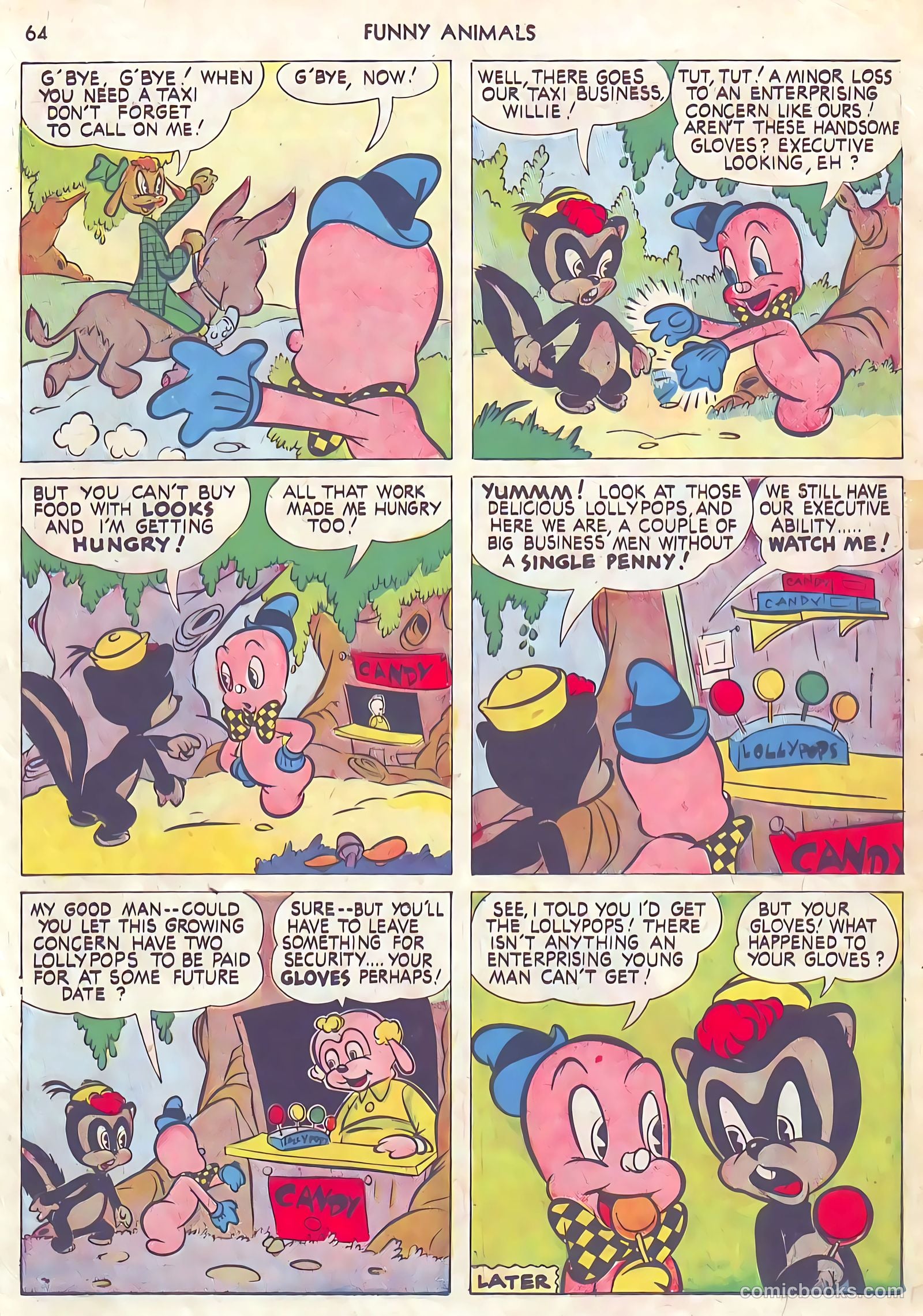 Fawcett's Funny Animals #10 (1943) — page 64
