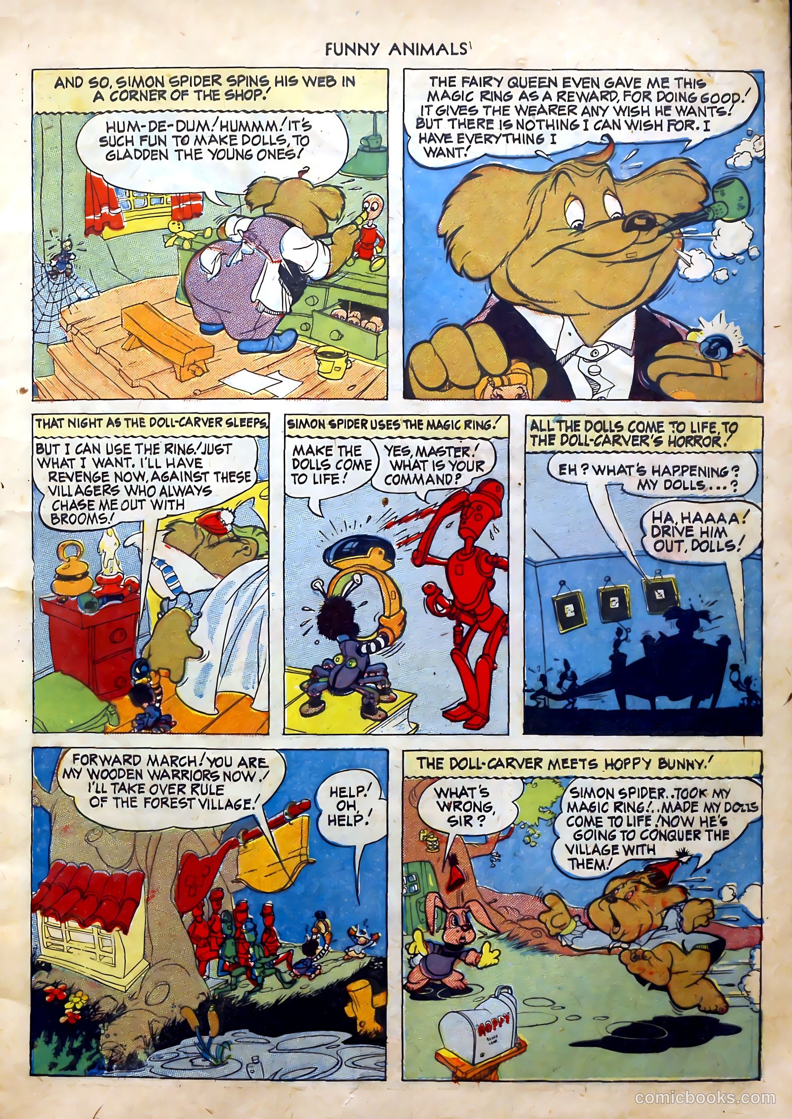 Fawcett's Funny Animals #20 (1944) — page 4 of 37