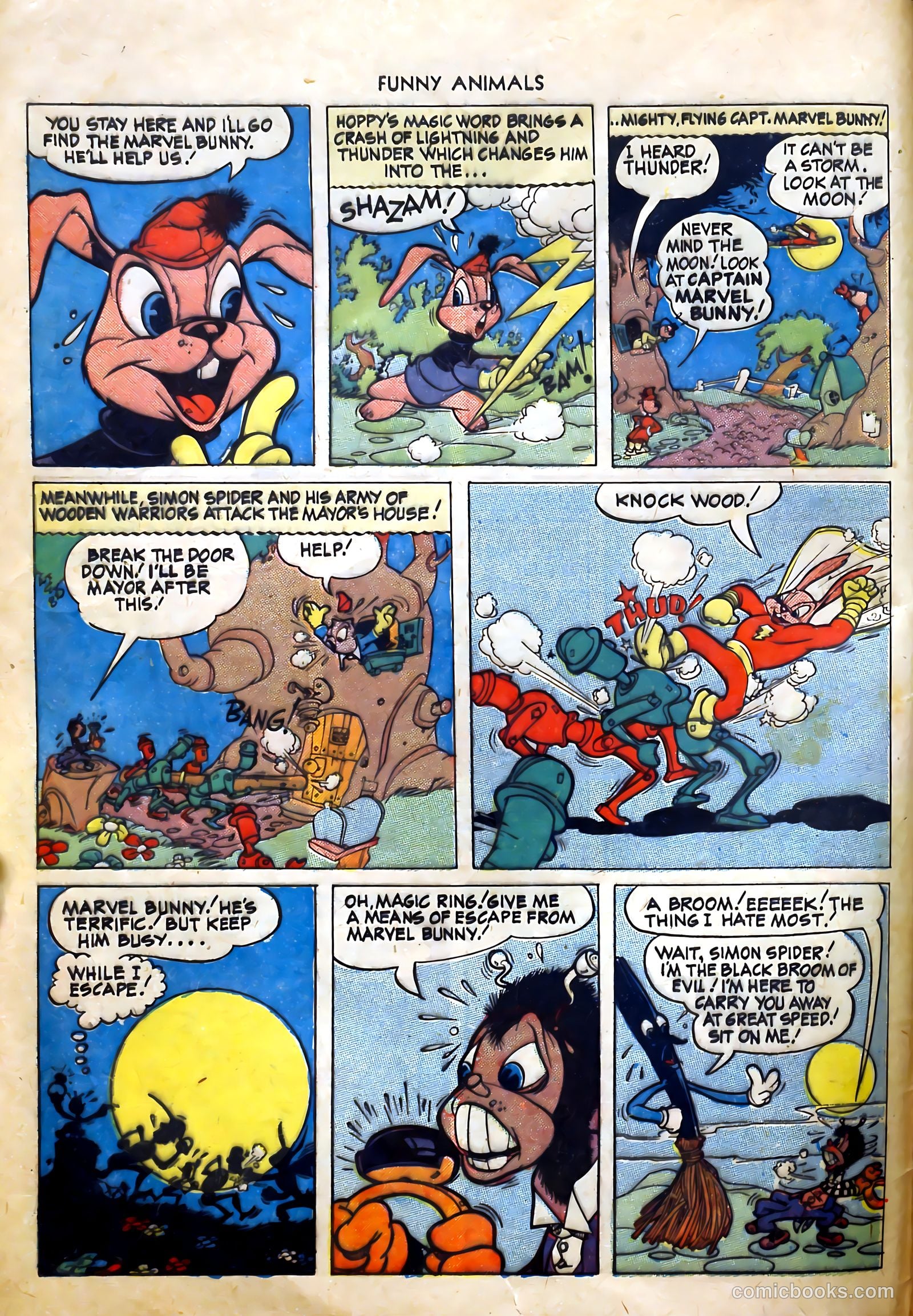 Fawcett's Funny Animals #20 (1944) — page 5 of 37