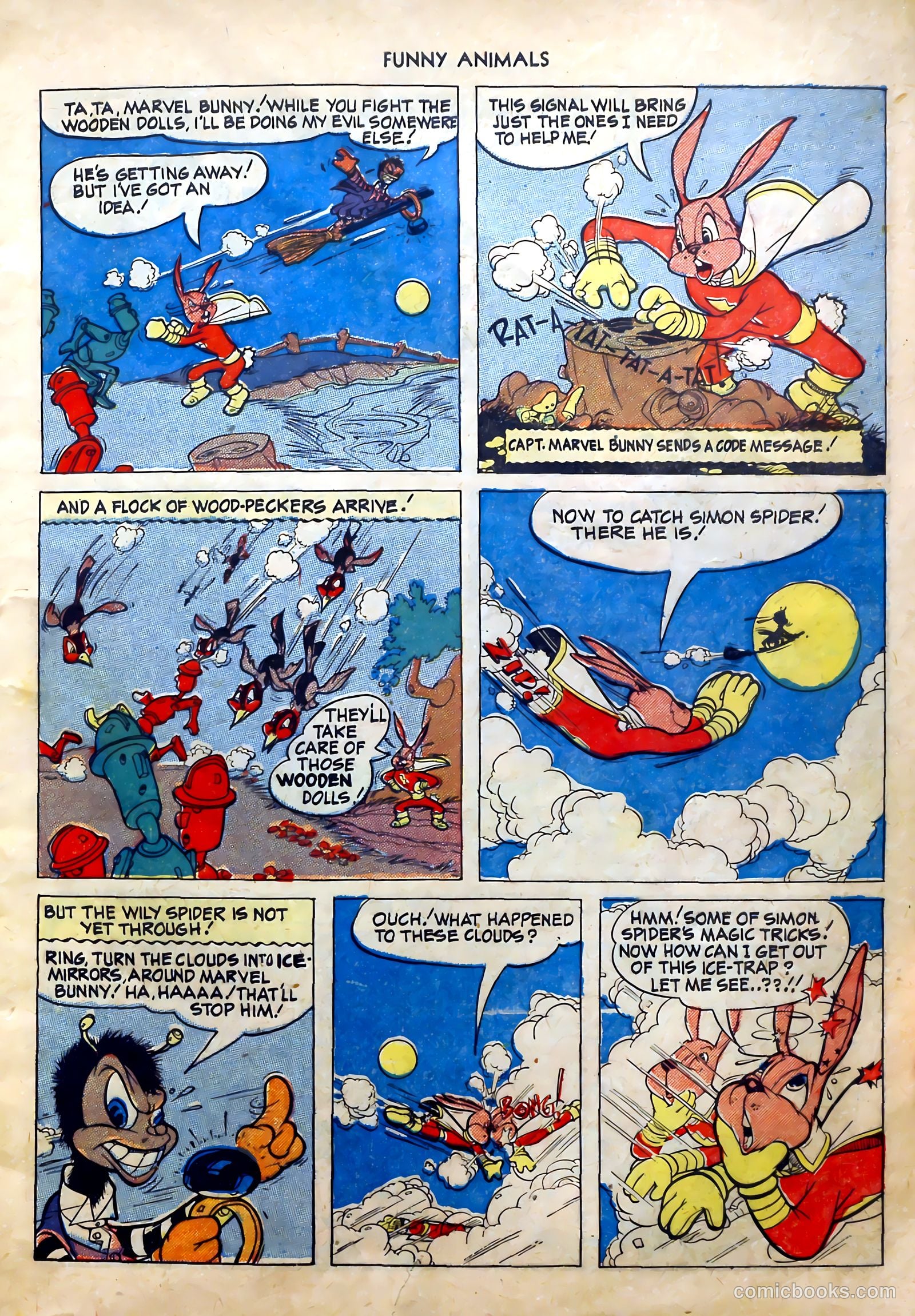 Fawcett's Funny Animals #20 (1944) — page 6 of 37