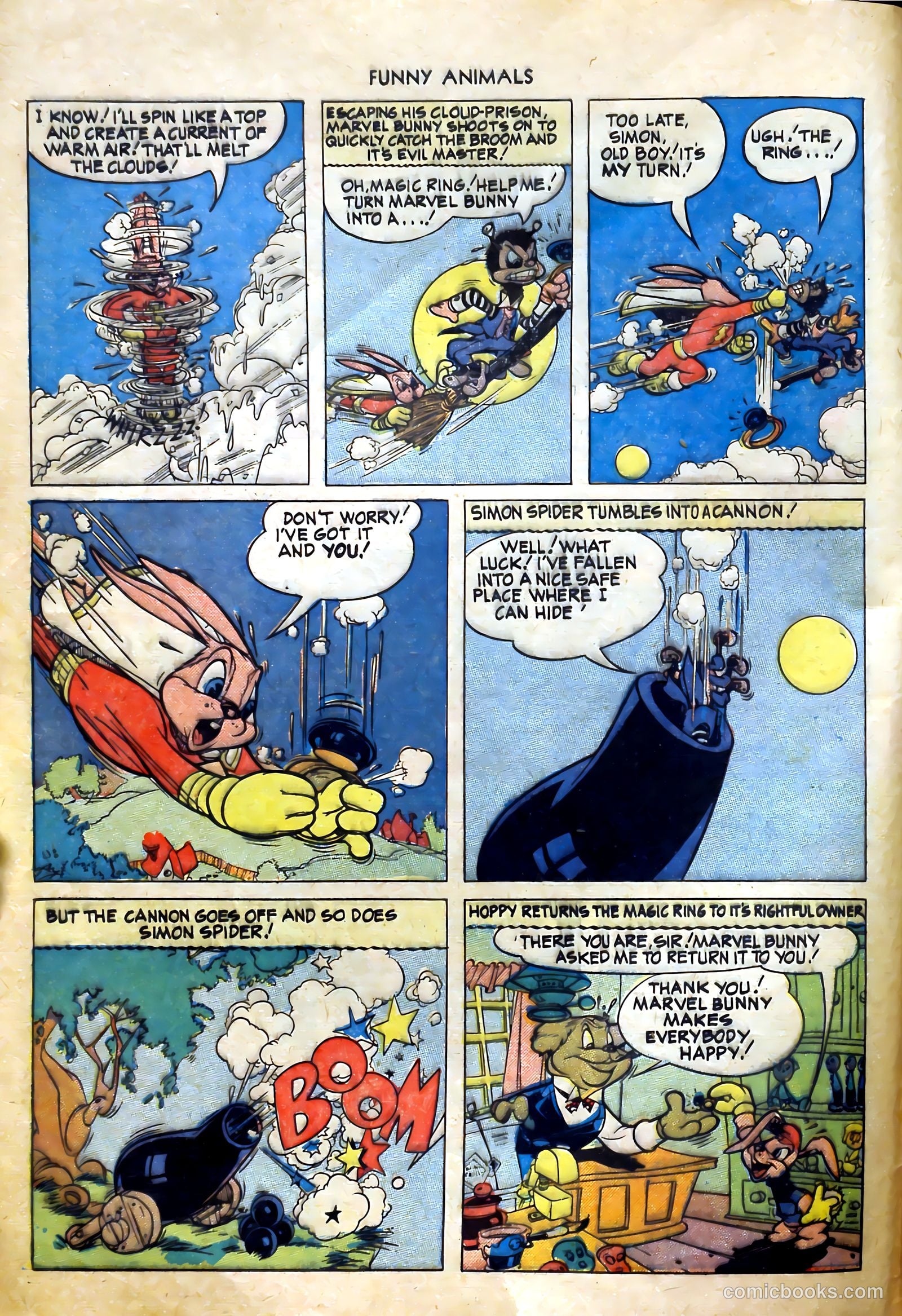 Fawcett's Funny Animals #20 (1944) — page 7 of 37
