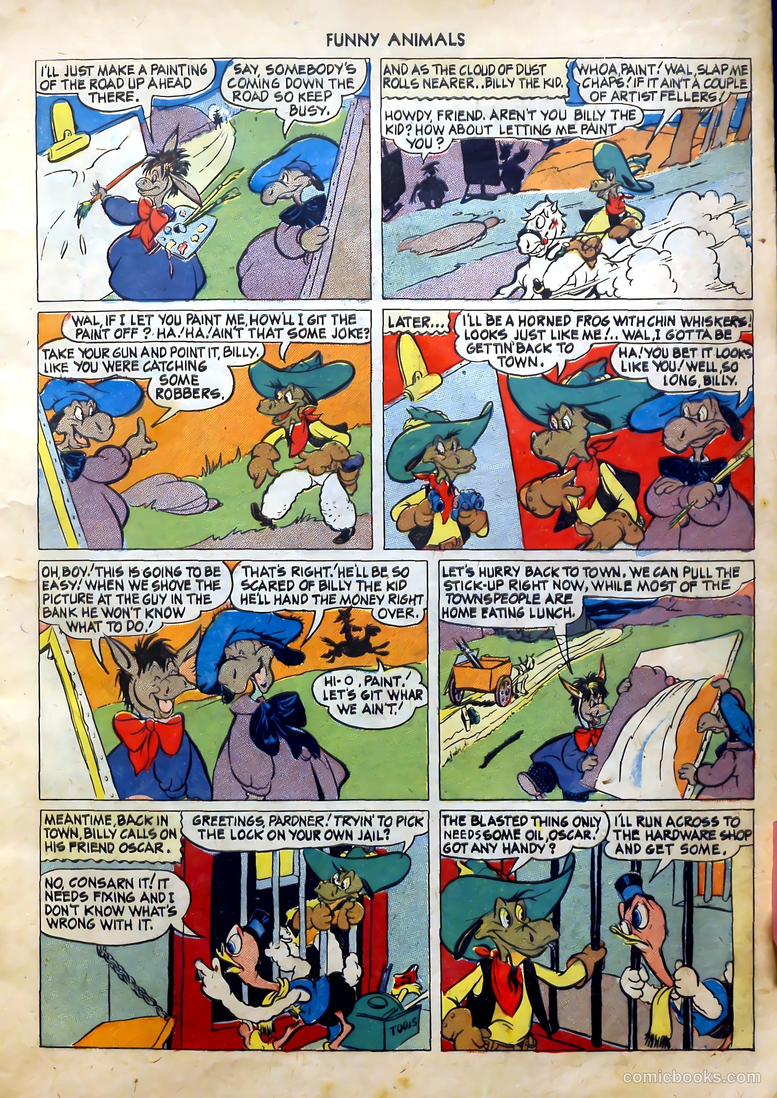 Fawcett's Funny Animals #20 (1944) — page 10 of 37