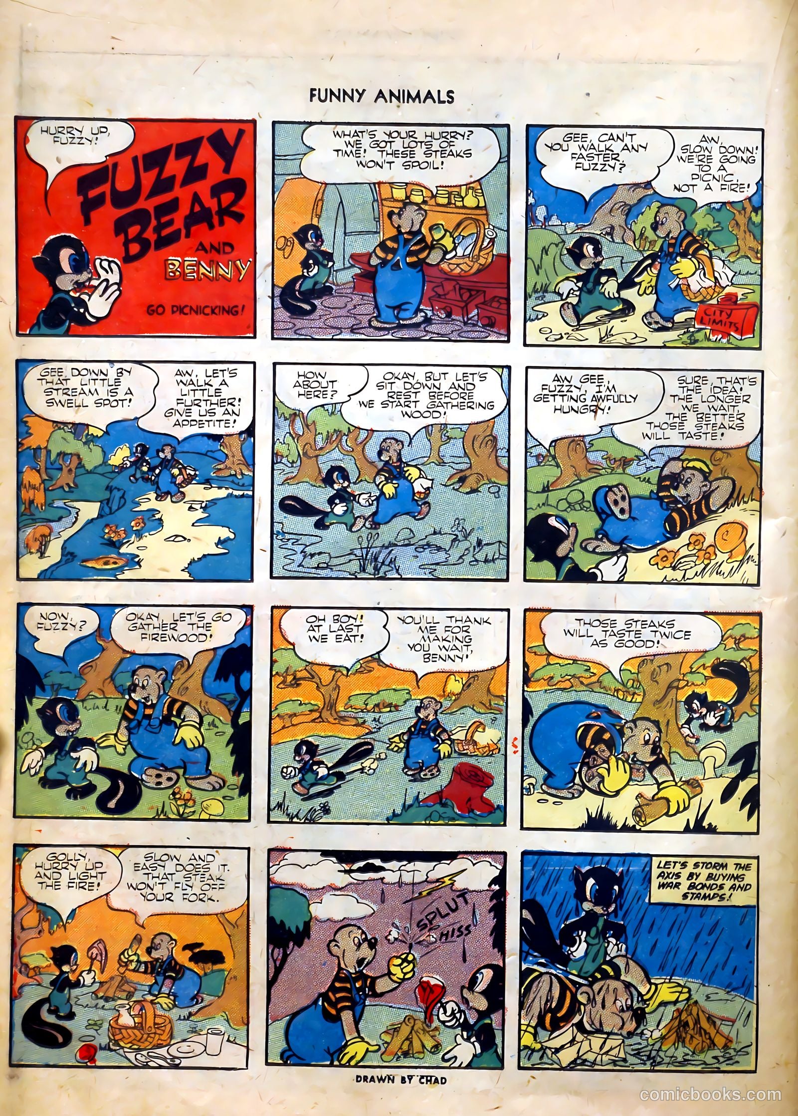 Fawcett's Funny Animals #20 (1944) — page 13 of 37