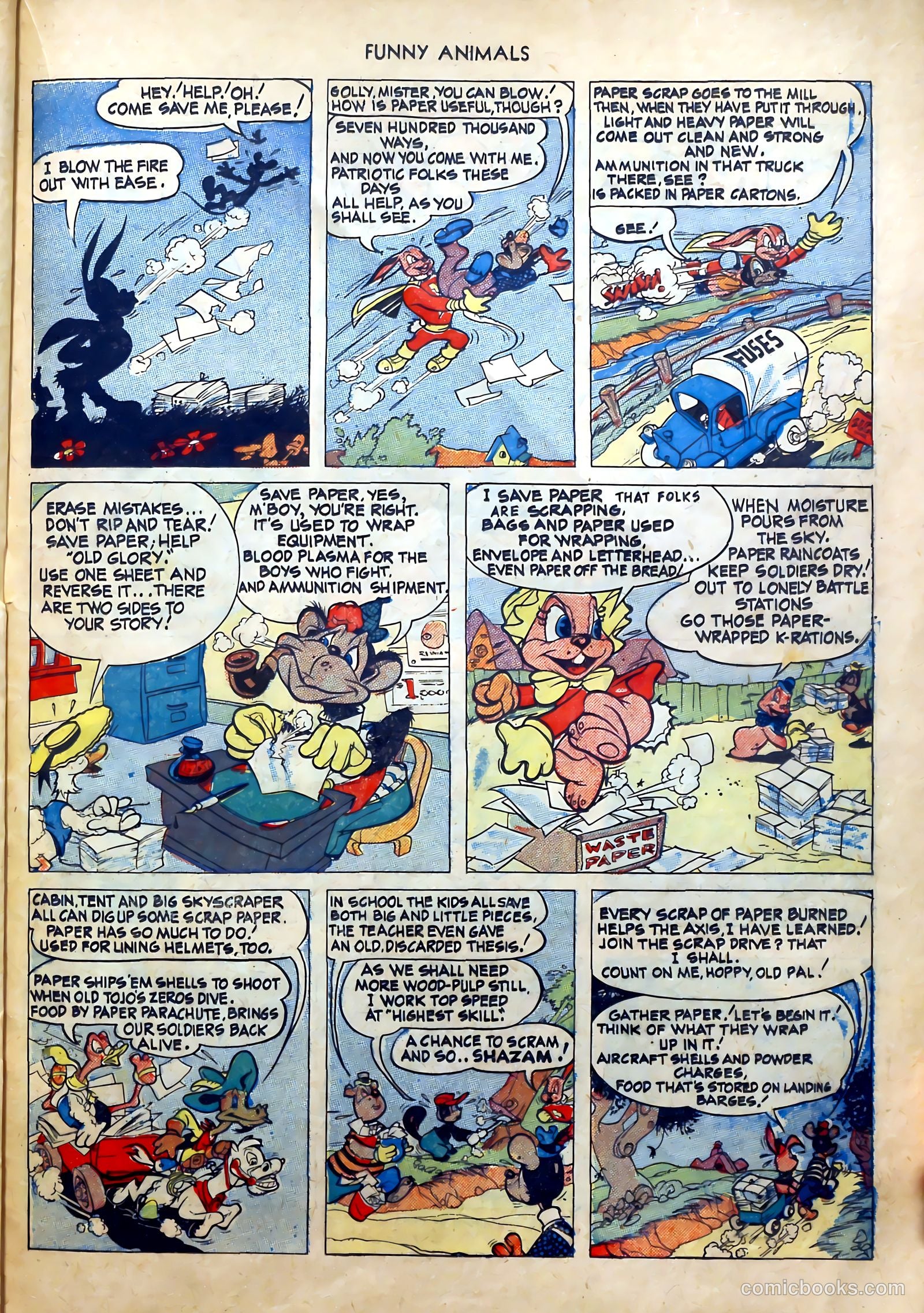 Fawcett's Funny Animals #20 (1944) — page 22 of 37