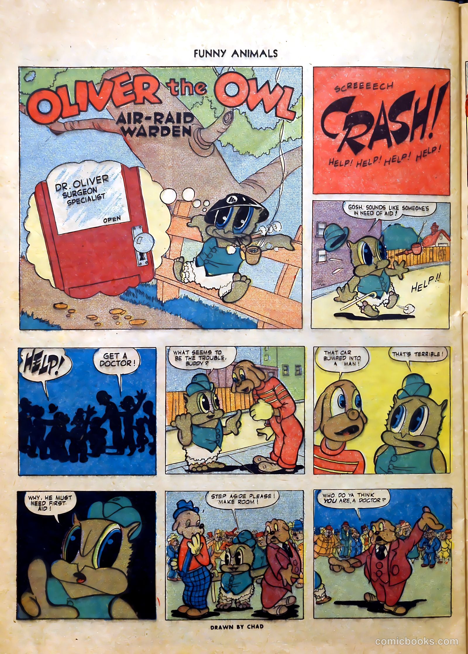 Fawcett's Funny Animals #20 (1944) — page 23 of 37
