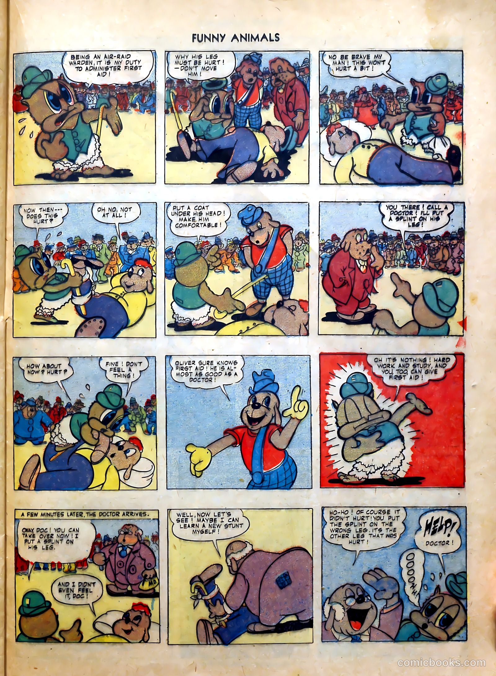Fawcett's Funny Animals #20 (1944) — page 24 of 37
