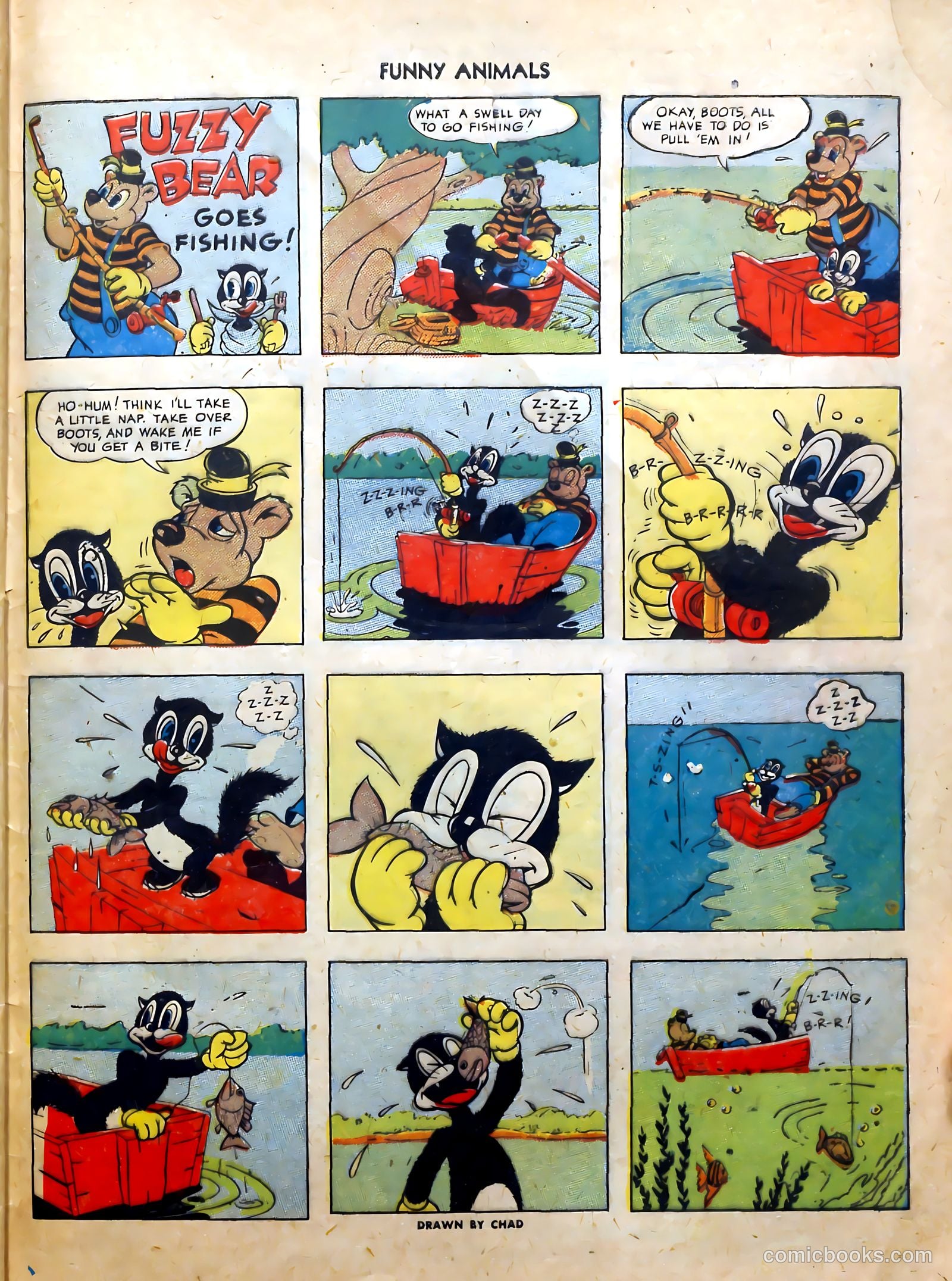 Fawcett's Funny Animals #20 (1944) — page 28 of 37