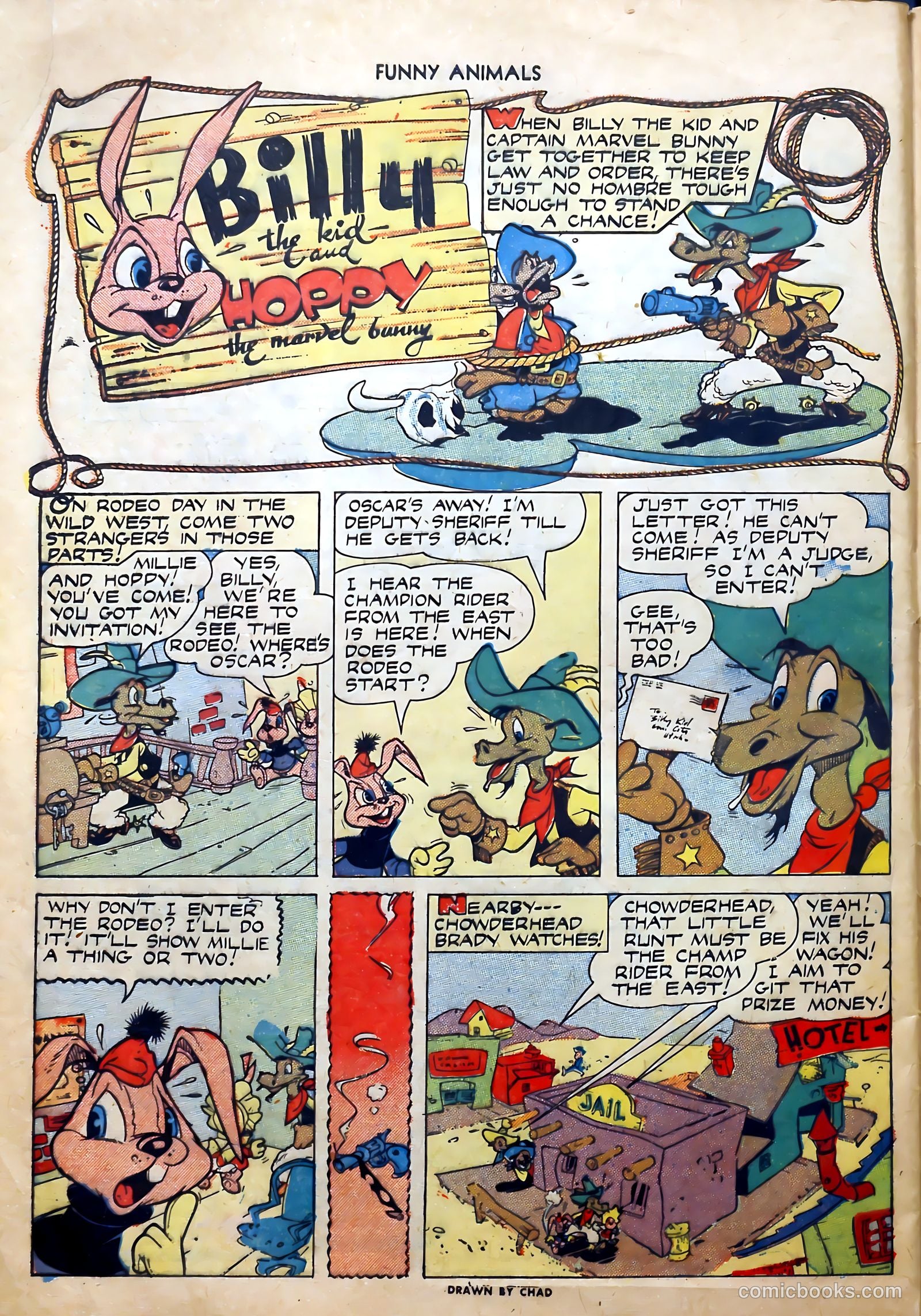 Fawcett's Funny Animals #20 (1944) — page 31 of 37