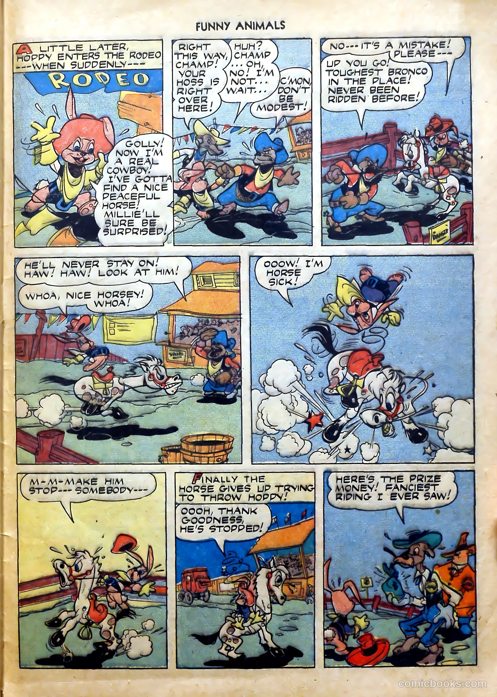 Fawcett's Funny Animals #20 (1944) — page 32 of 37
