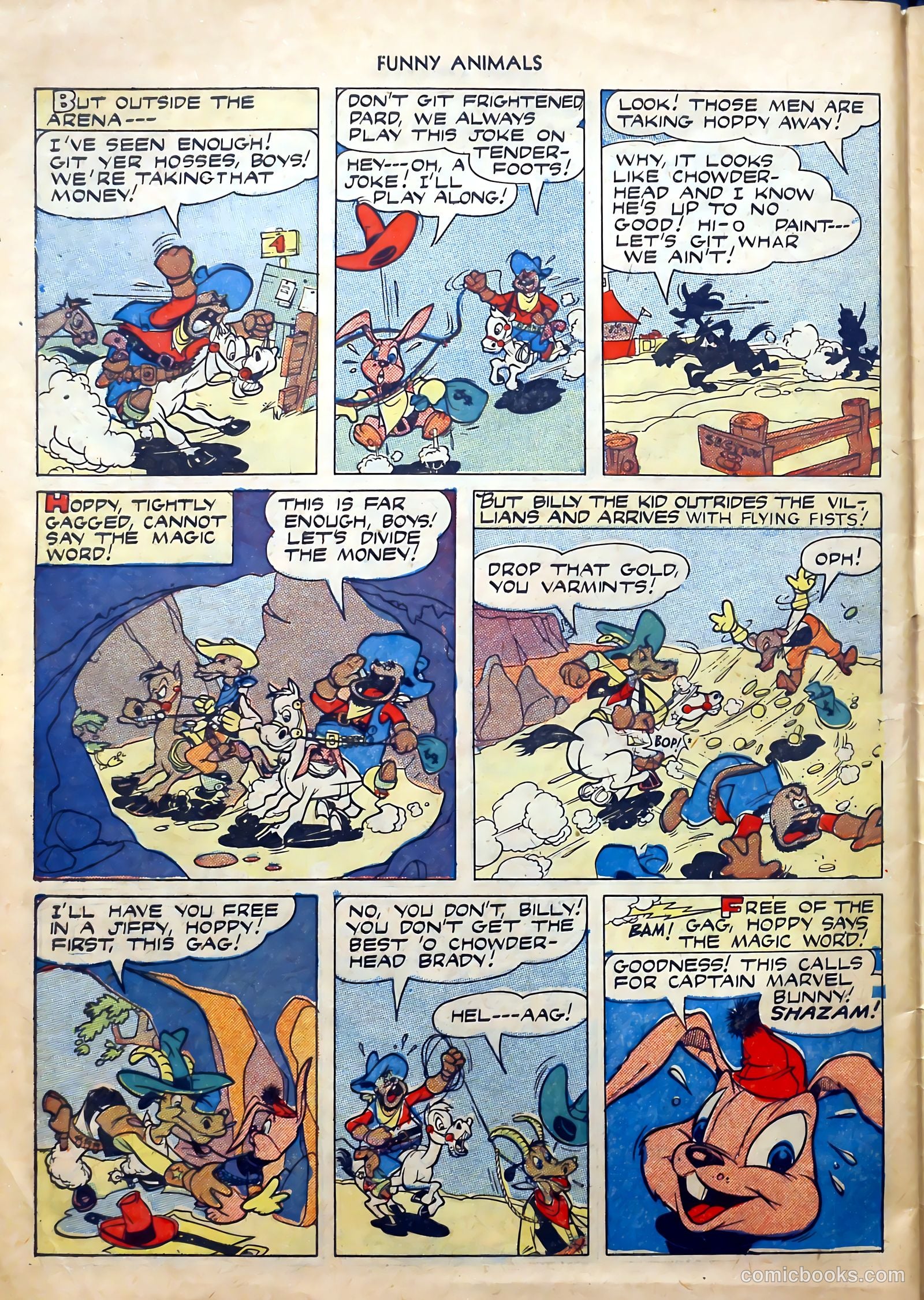 Fawcett's Funny Animals #20 (1944) — page 33 of 37