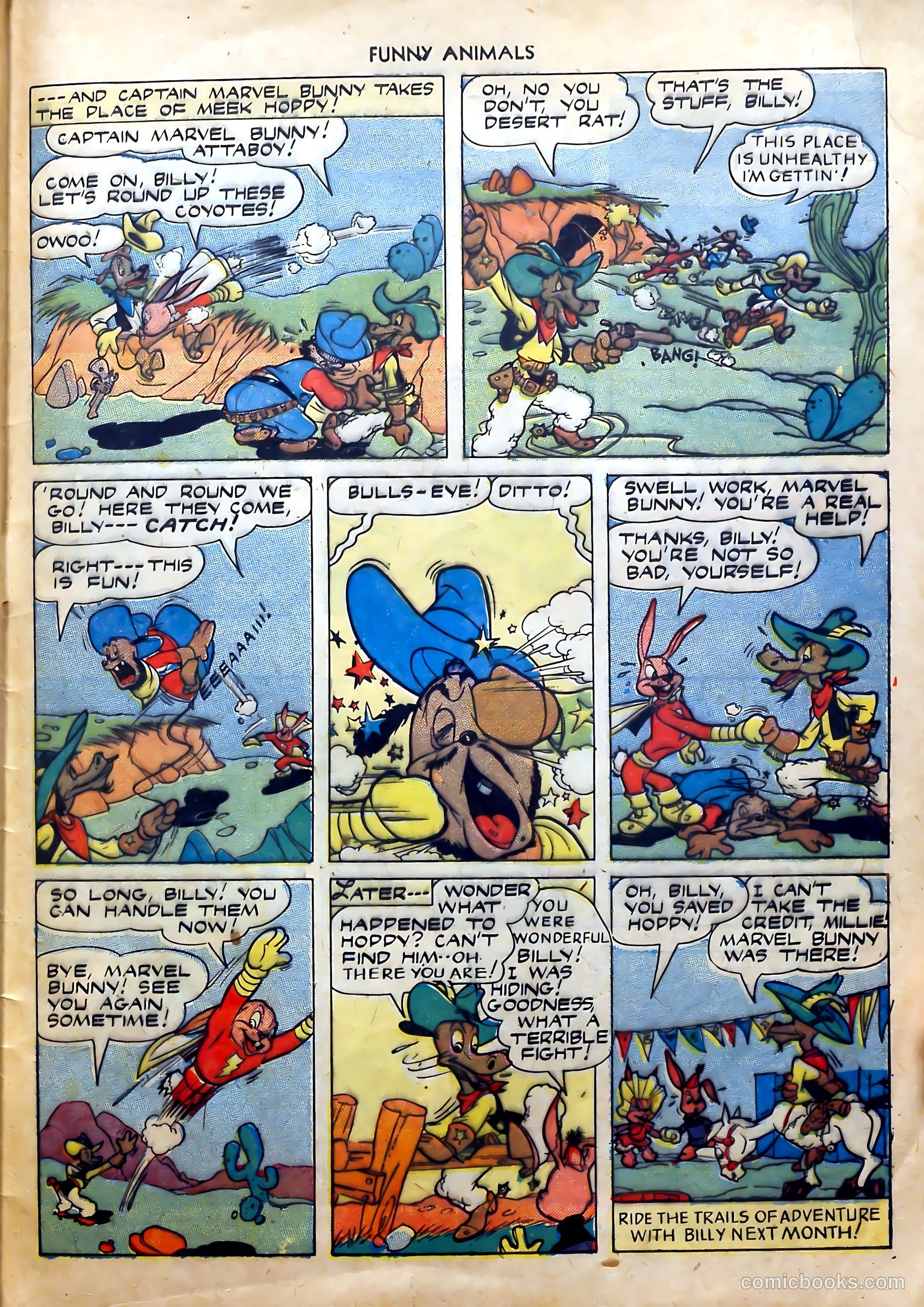 Fawcett's Funny Animals #20 (1944) — page 34 of 37