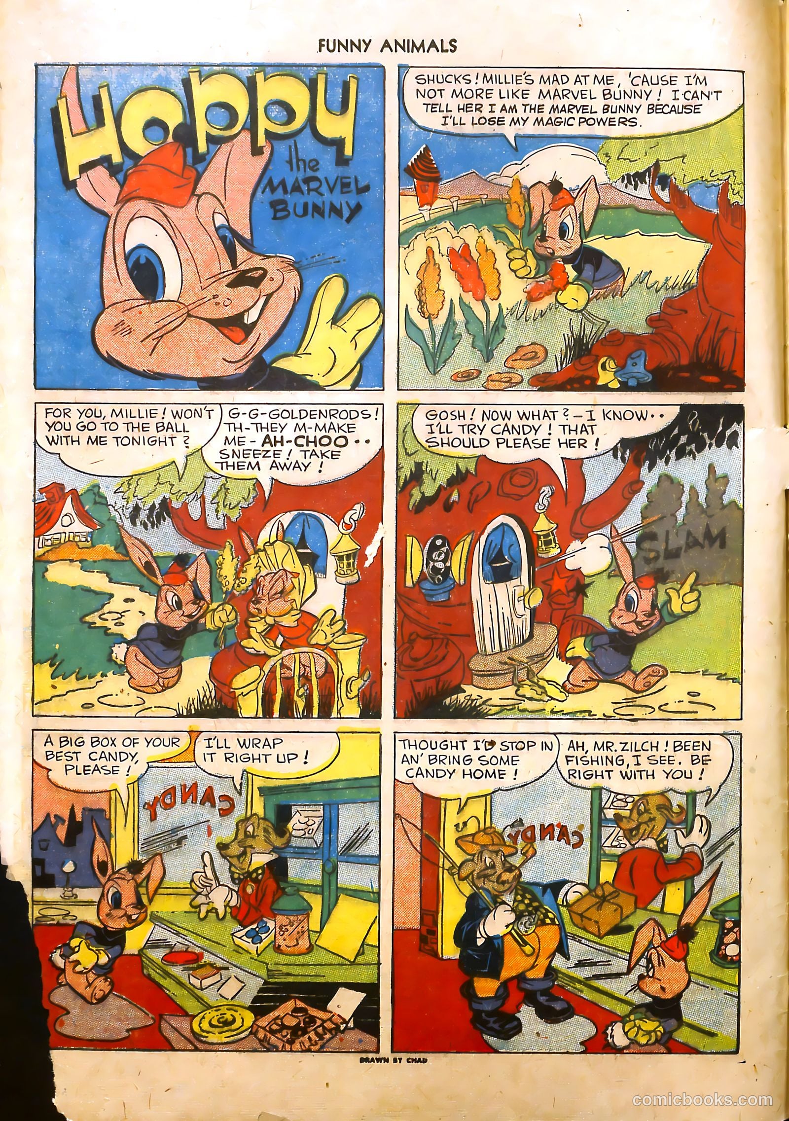 Fawcett's Funny Animals #24 (1944) — page 3 of 33