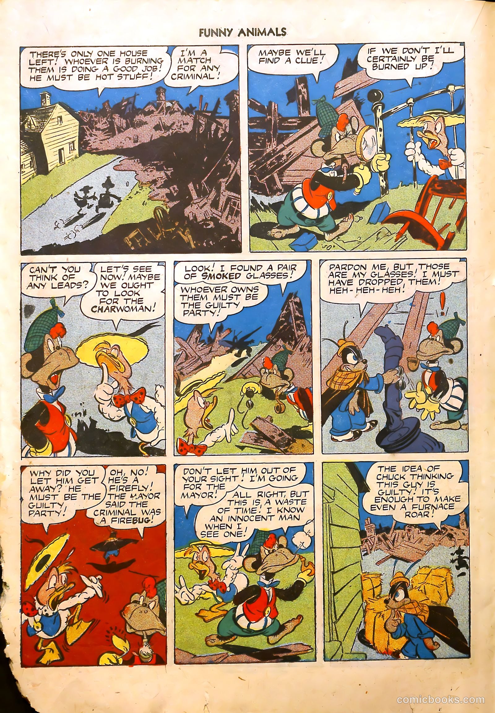 Fawcett's Funny Animals #24 (1944) — page 17 of 33