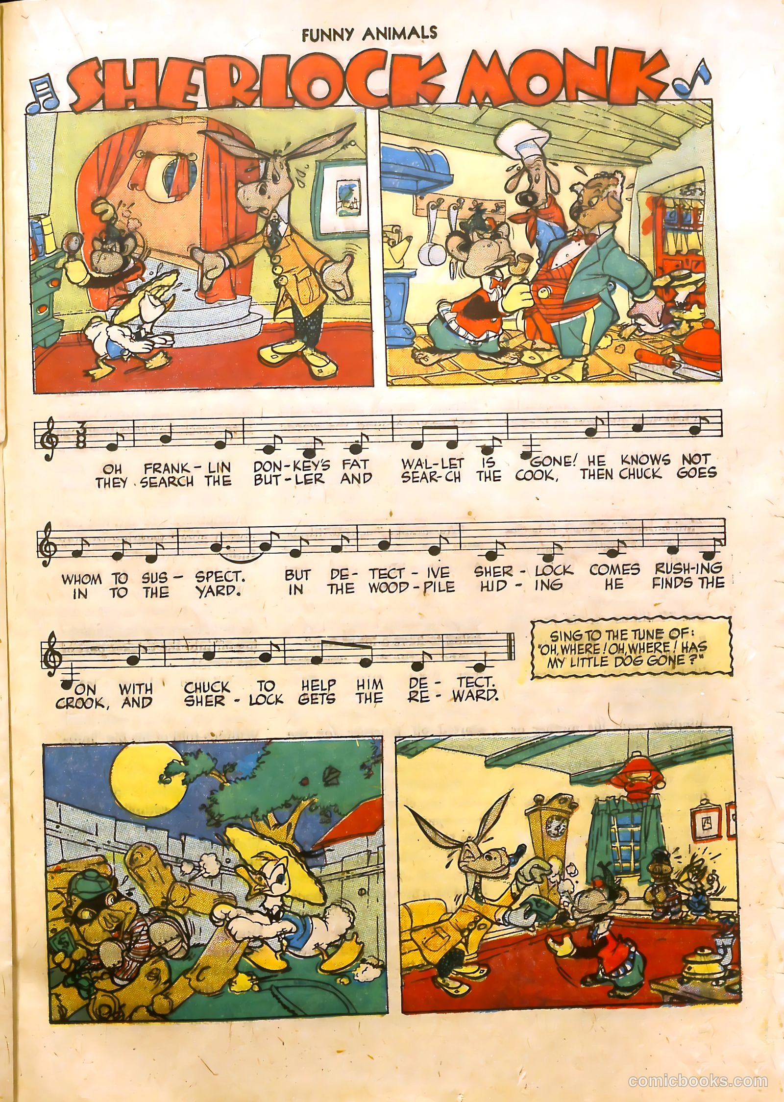 Fawcett's Funny Animals #24 (1944) — page 20 of 33