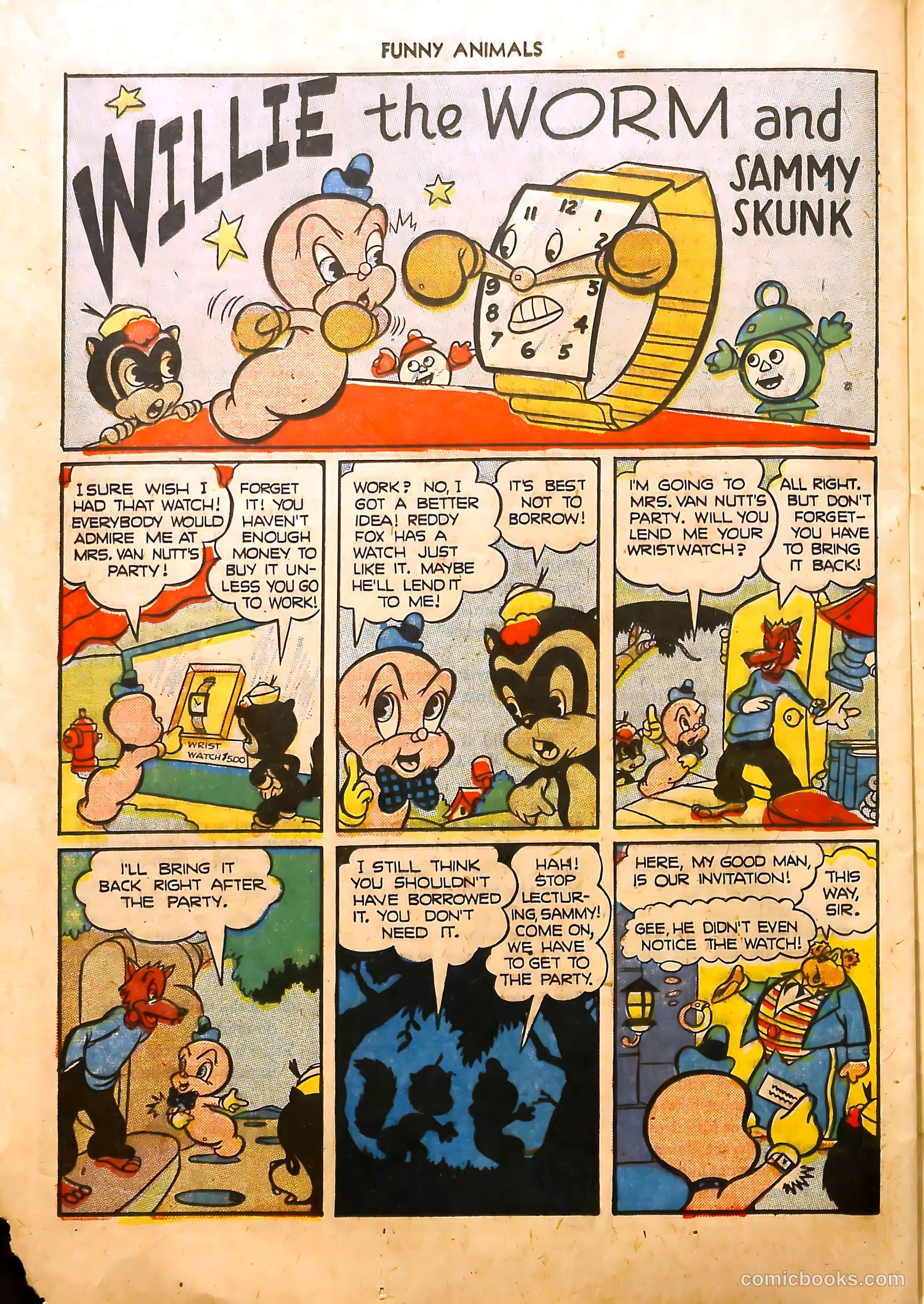 Fawcett's Funny Animals #24 (1944) — page 22 of 33