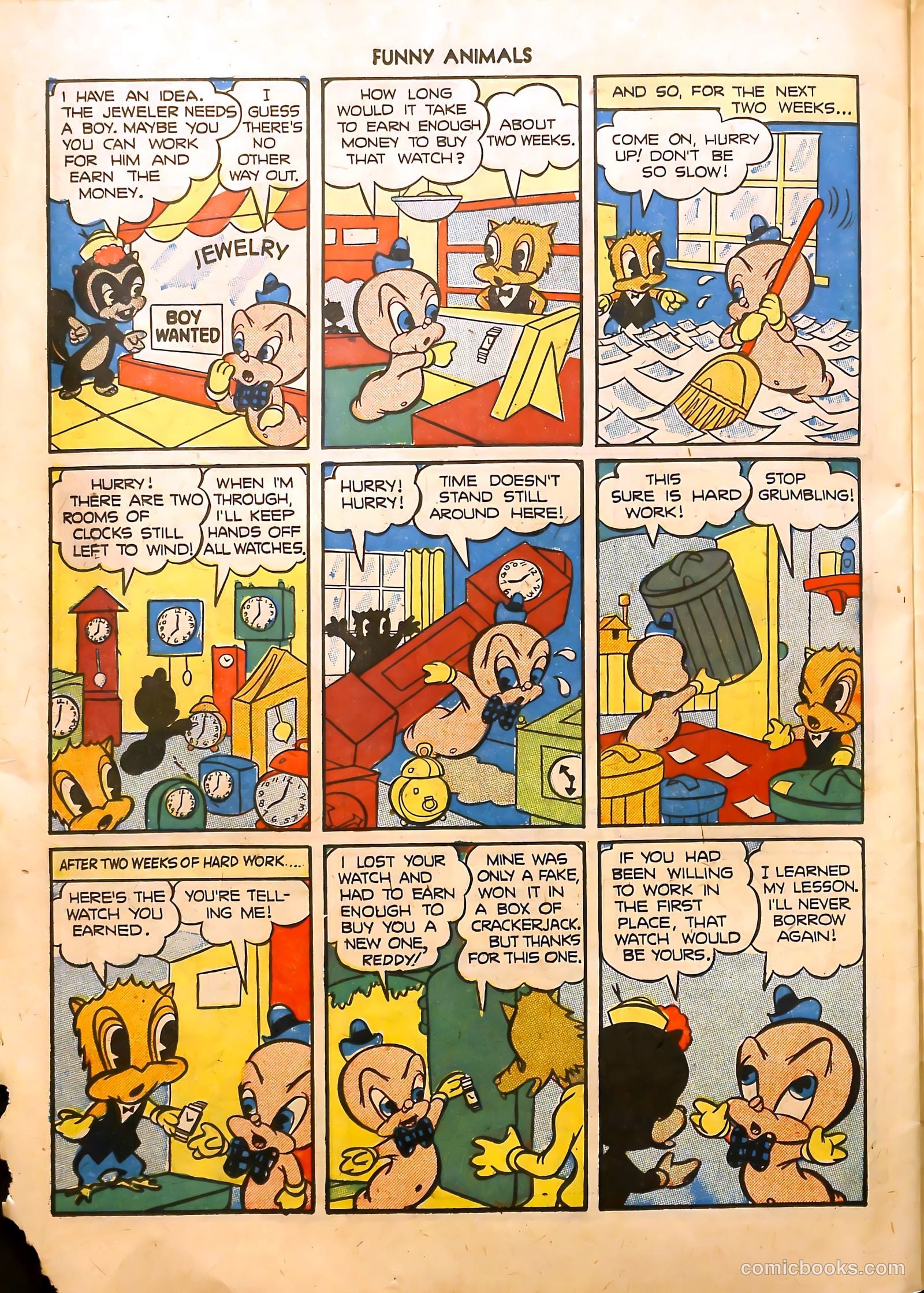 Fawcett's Funny Animals #24 (1944) — page 24 of 33