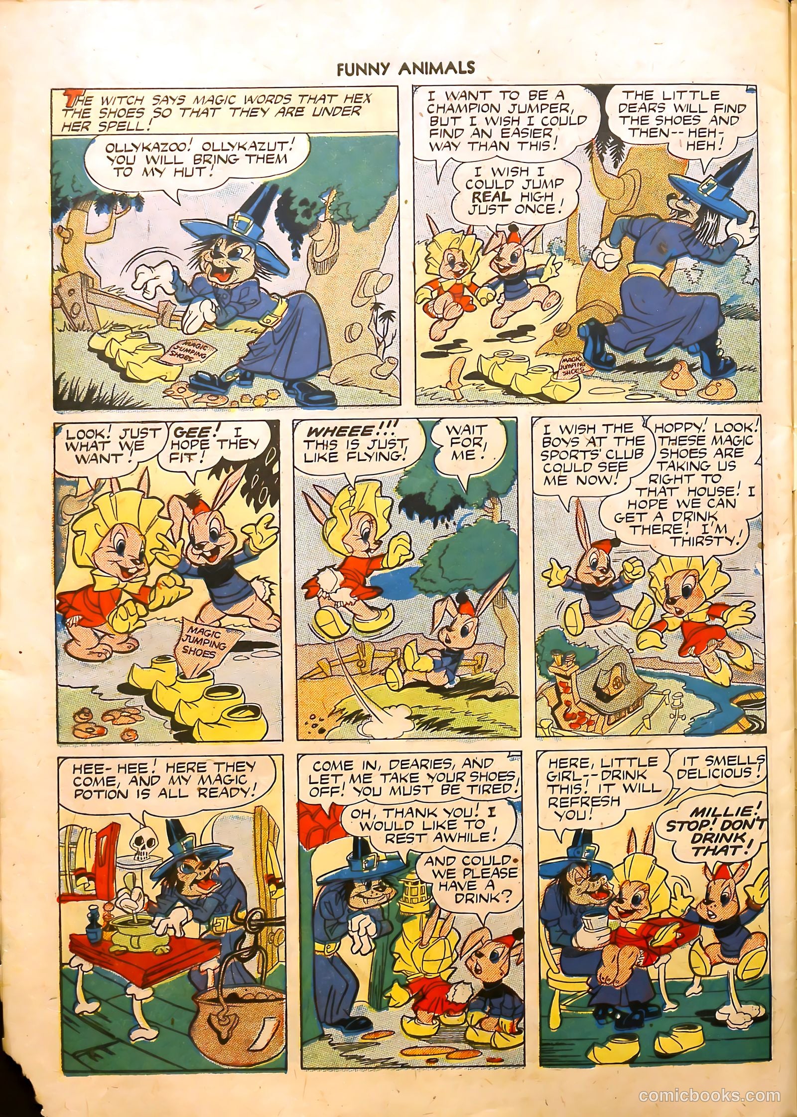 Fawcett's Funny Animals #24 (1944) — page 28 of 33